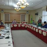 Bupati HSS Pimpin Rapat Koordinasi Bersama Satgas Covid Kabupaten