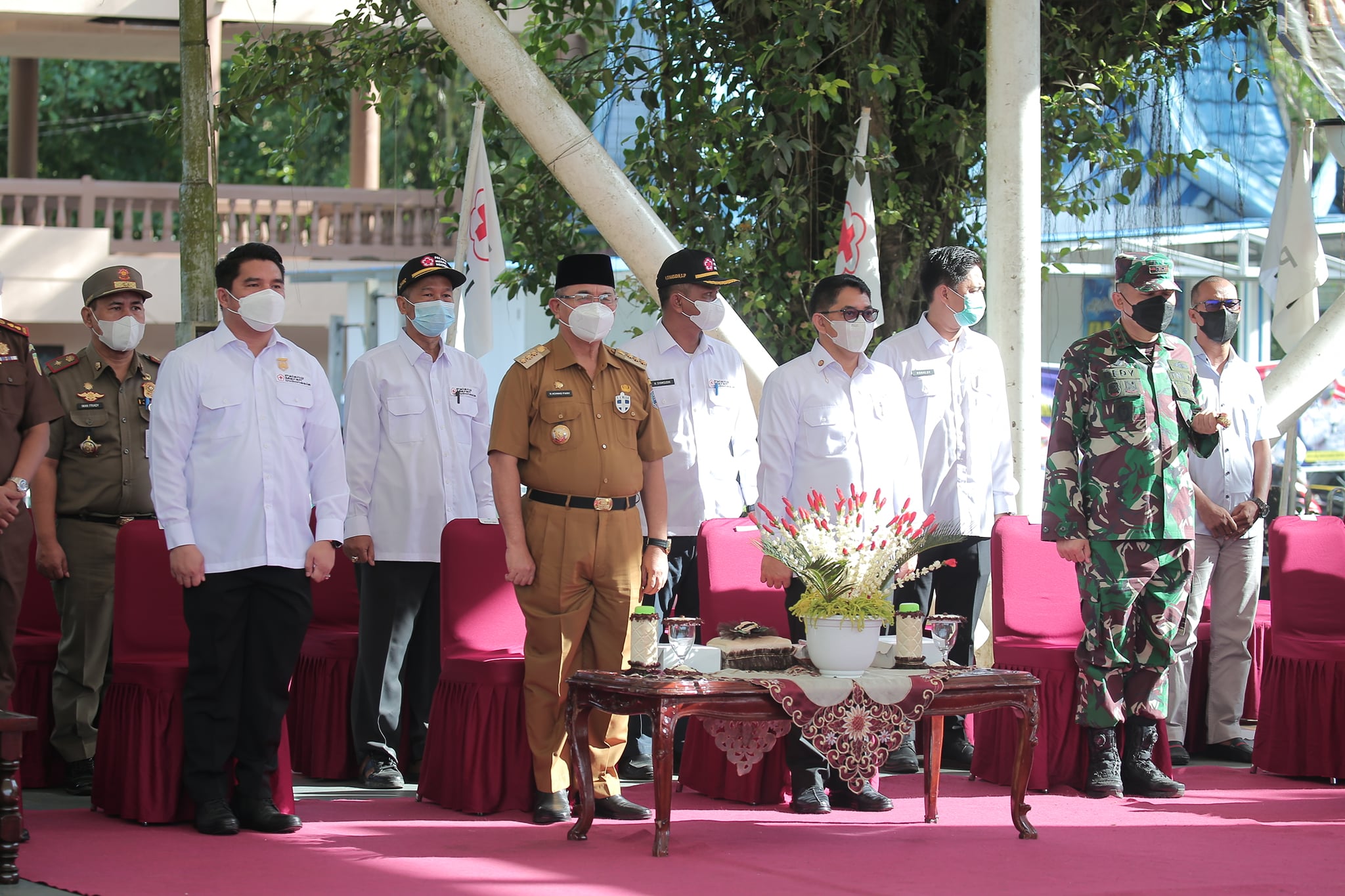 PERINGATAN HARI DONOR DARAH SEDUNIA DAN PELUNCURAN APLIKASI DONOR DARAH “Si Berkah” PMI KAB. HSS