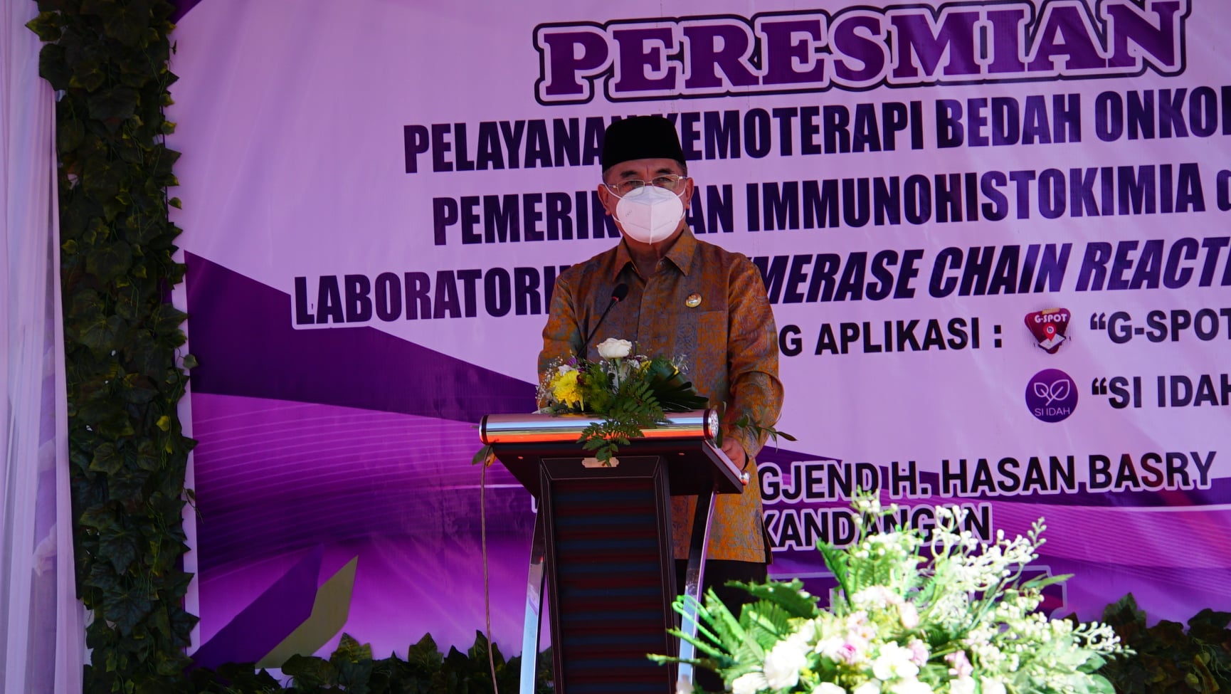 PELAYANAN KEMOTERAPI DIRESMIKAN, RSUD BRIGJEND H. HASAN BASRY KANDANGAN SIAP LAYANI PASIEN KANKER