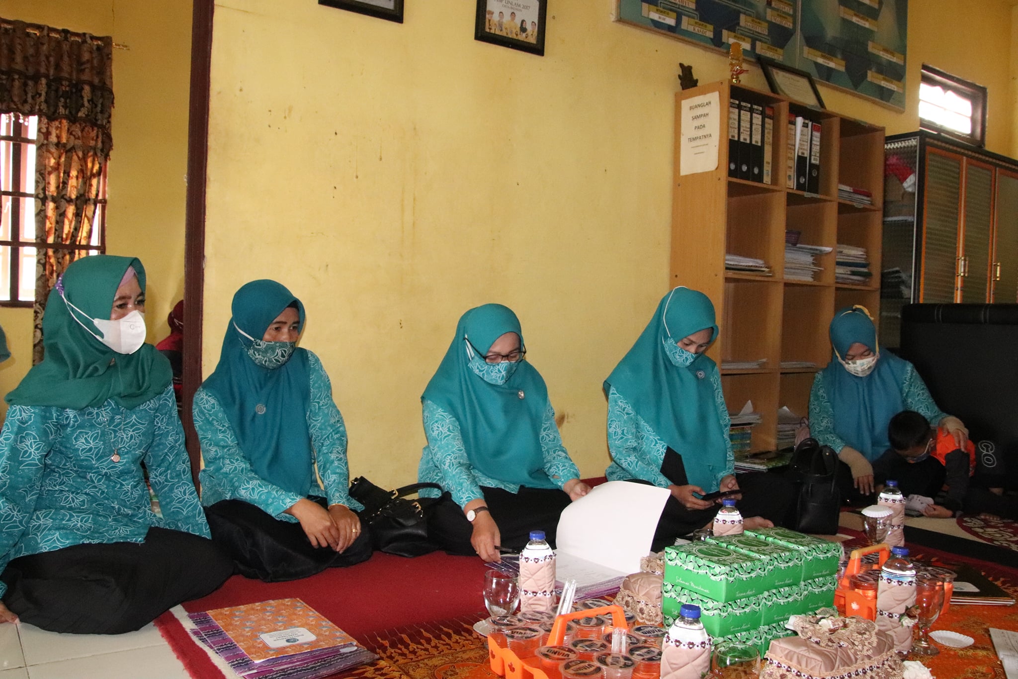 TP. PKK KAB. HSS KEMBALI LAKUKAN PEMBINAAN RENCANA AKSI KEGIATAN PK2D DI DESA BADAUN