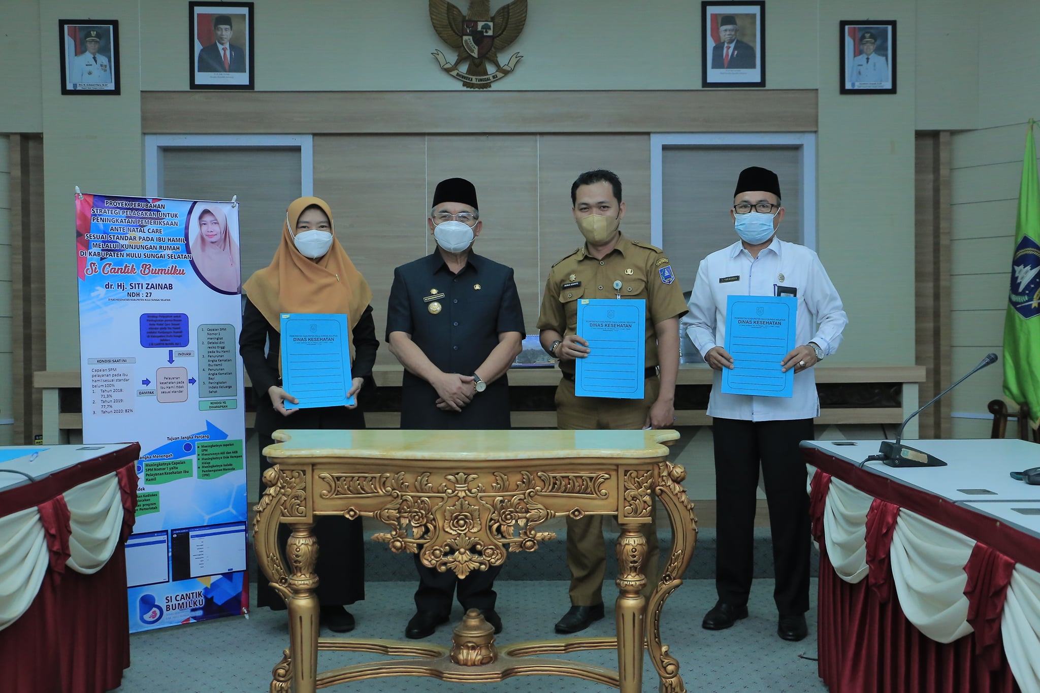 “ENAM PEJABAT TINGGI PRATAMA EKSPOSE PROYEK PERUBAHAN UNTUK TERUS MEMBERIKAN PELAYANAN YANG TERBAIK BAGI MASYARAKAT HSS TERCINTA”