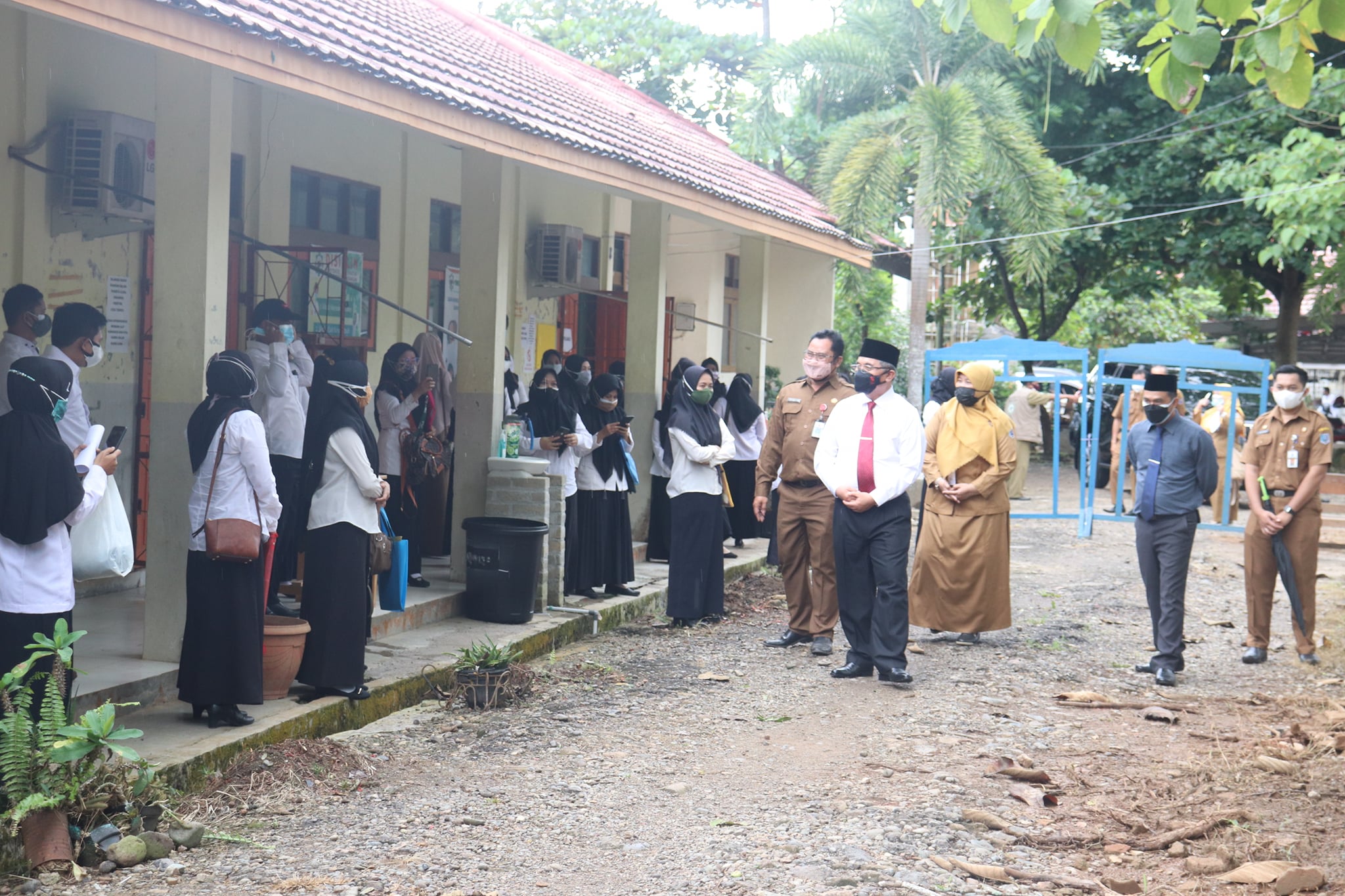 BUPATI HSS TINJAU PELAKSANAAN TES PPPK