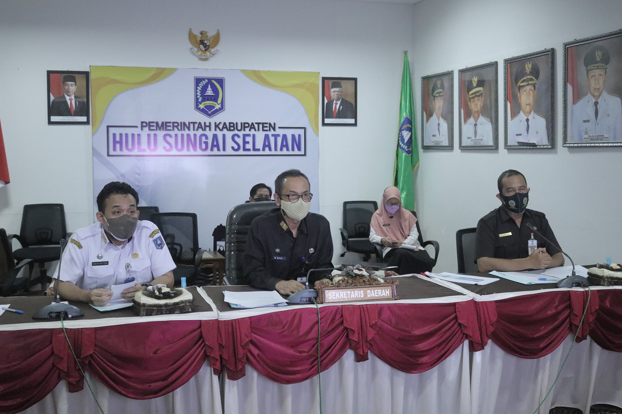 Bupati Hulu Sungai Selatan Drs. H. Achmad Fikry, M.AP. mengapresiasi dan bangga terhadap kelulusan 4 Taruna(i