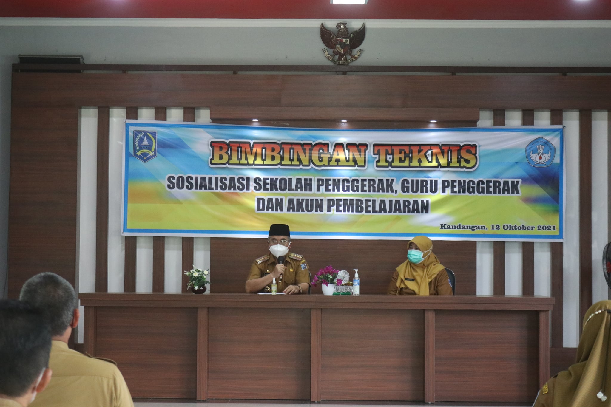 Bupati HSS Buka Bimbingan Teknis Sosialisasi Sekolah Penggerak, Guru Penggerak, dan Akun Pembelajaran