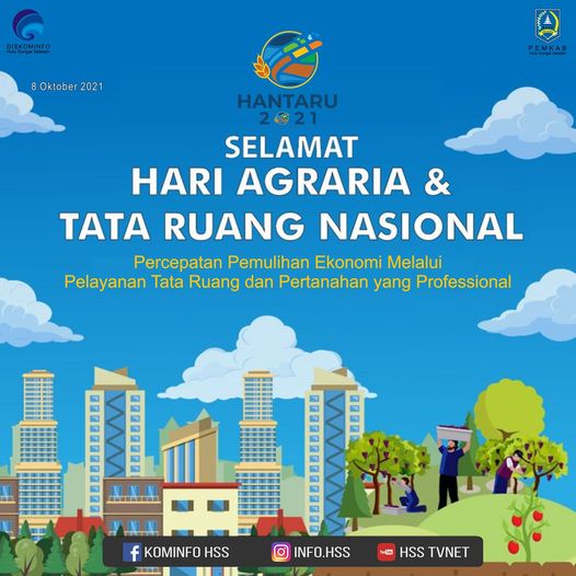 Selamat Hari Agraria & Tata Ruang Nasional 2021