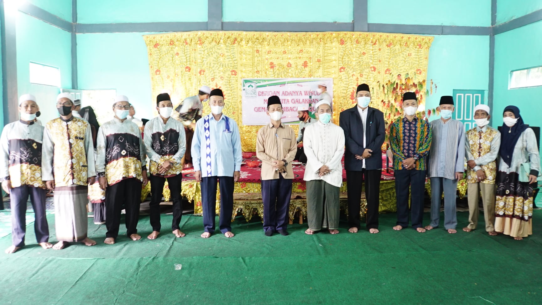 LPP TKA/TPA BKPRMI HSS LAKSANAKAN WISUDA 83 SANTRI/ SANTRIWATI SE-KECAMATAN SUNGAI RAYA