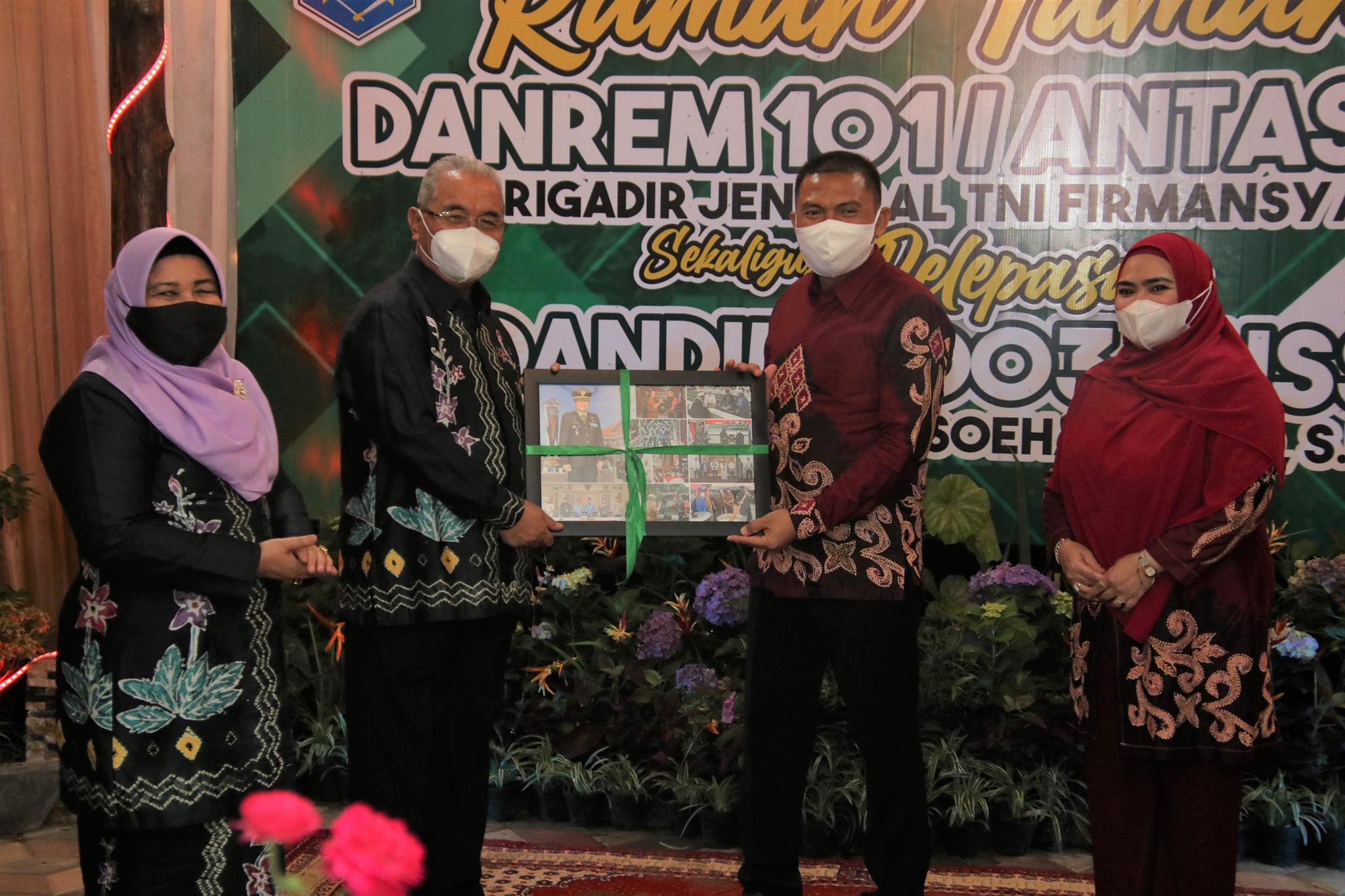 MALAM RAMAH TAMAH DAN PELEPASAN DANDIM 1003/HSS