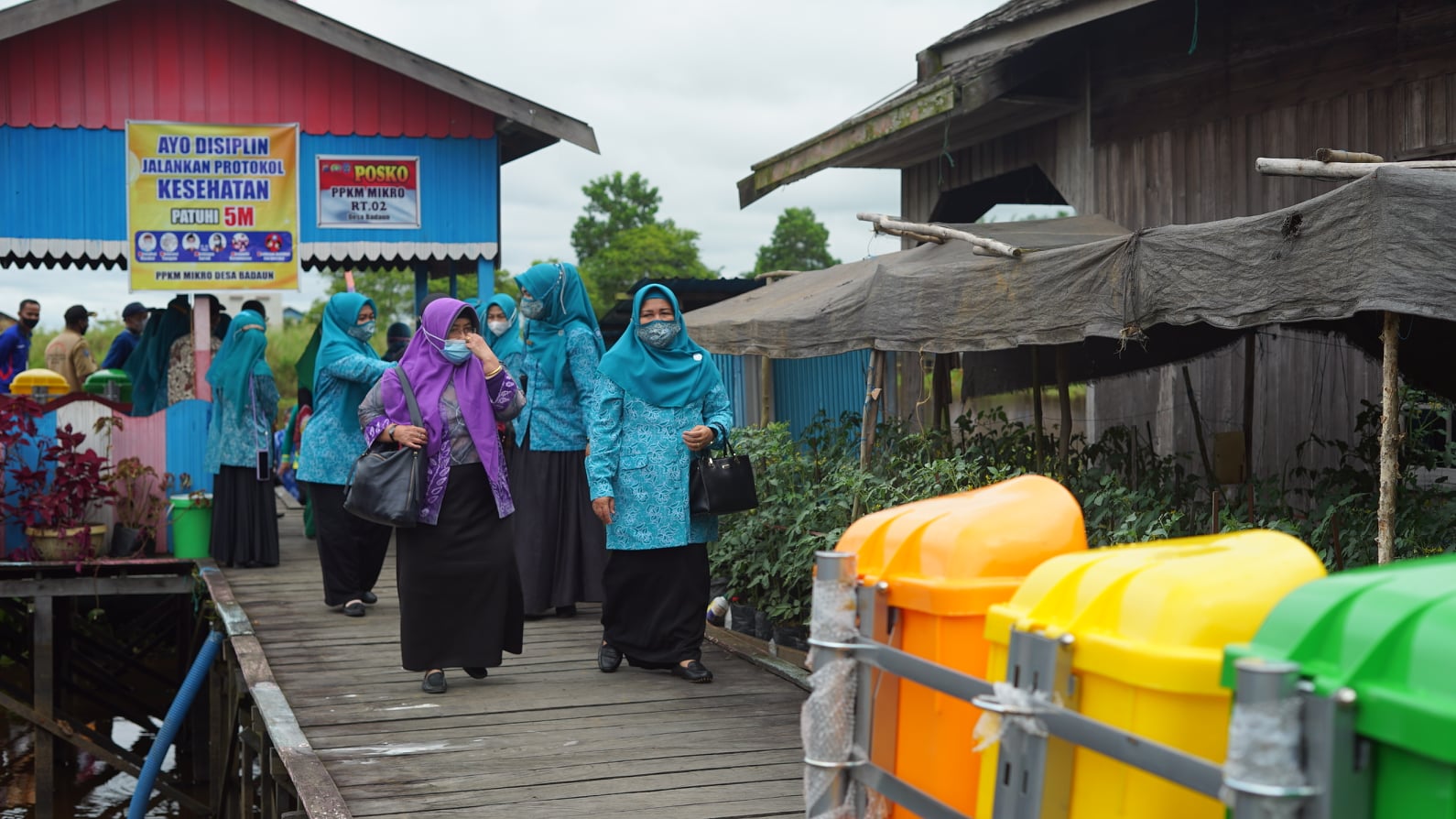 PENILAIAN PK2D TINGKAT PROV KALSEL 2021 PADA DESA BADAUN