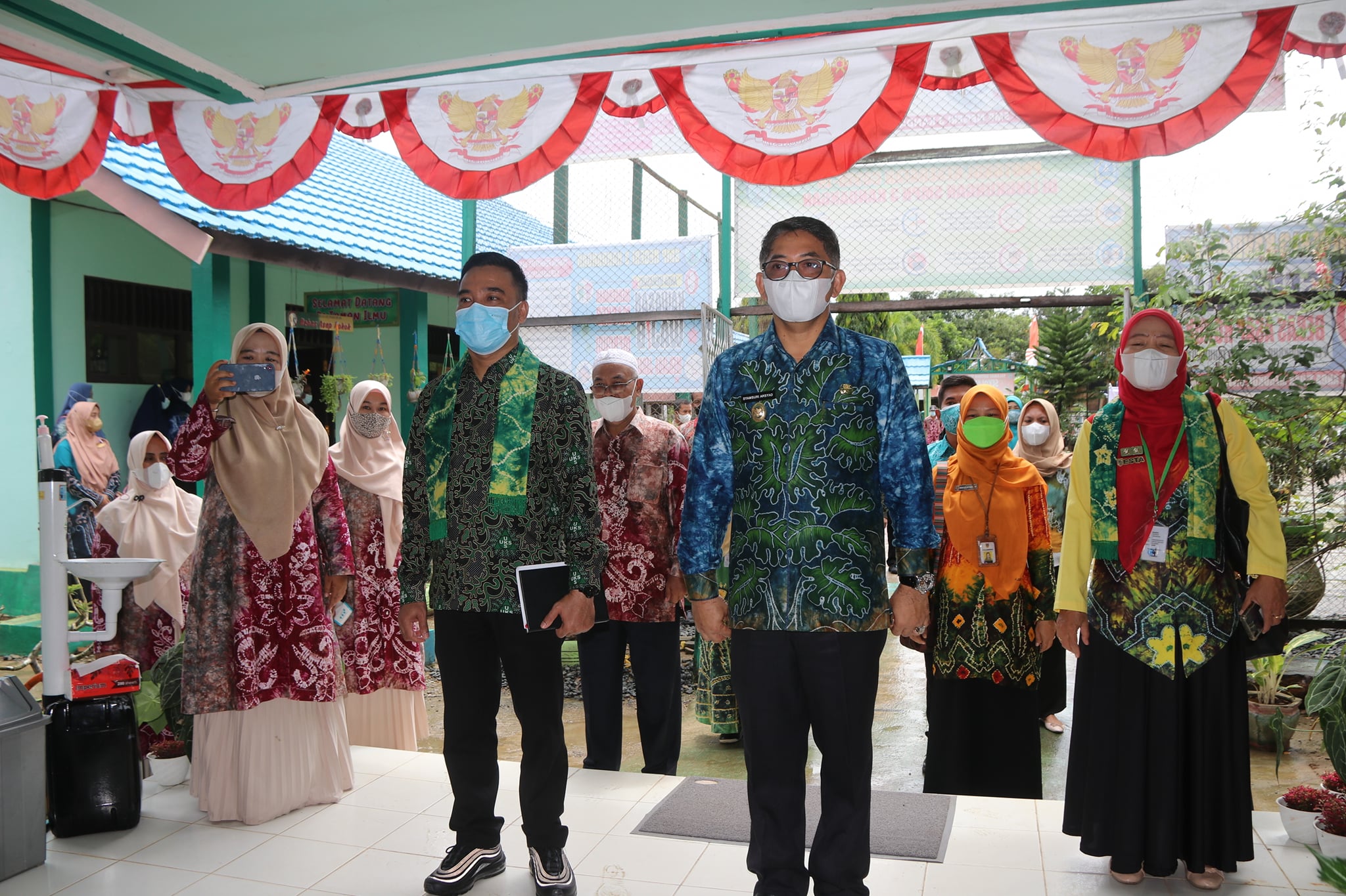 TK PEMBINA NEGERI KANDANGAN DAN SMPN 3 KANDANGAN WAKILI HSS LOMBA SEKOLAH SEHAT TINGKAT PROVINSI KALSEL