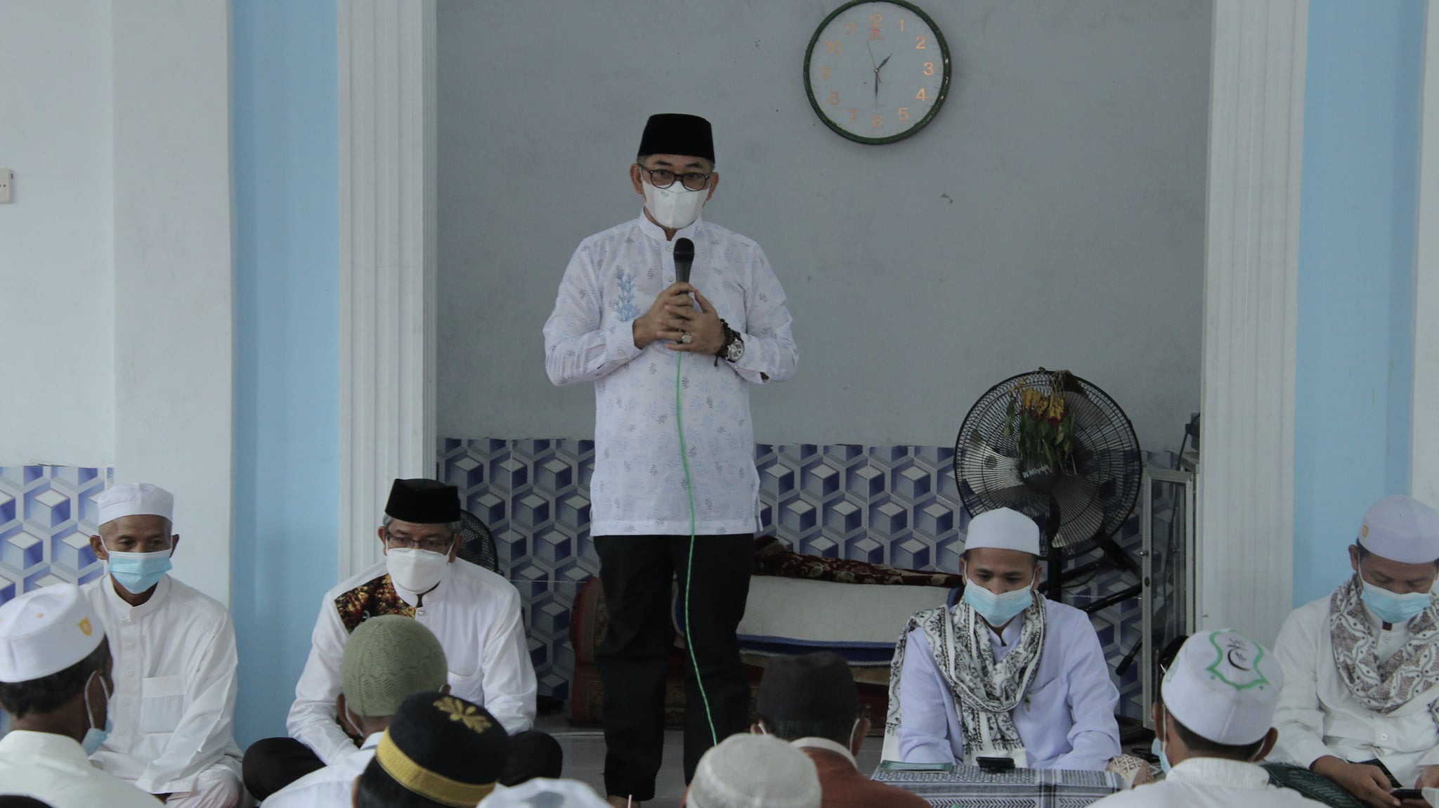 WAKIL BUPATI HSS HADIRI PERINGATAN MAULID NABI DI DESA HAKURUNG