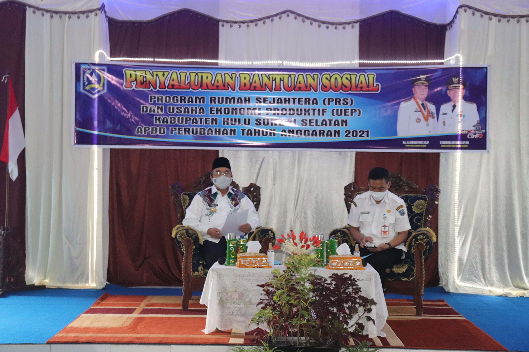 Demi Wujudkan Rumah Layak Huni dan Dukung Modal Usaha Untuk Masyarakat, Pemkab HSS Terus Salurkan Bantuan PRS dan UEP