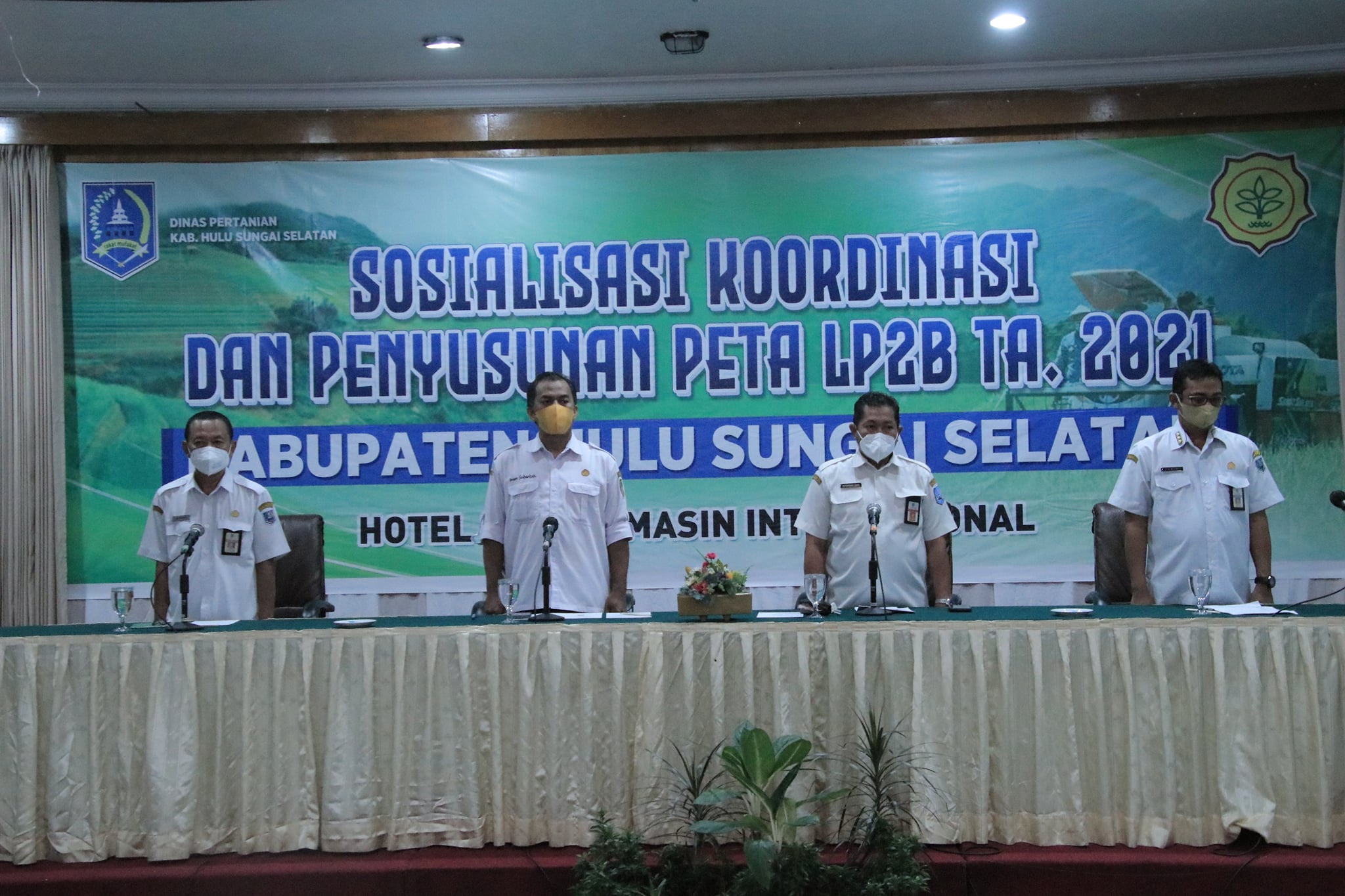 SOSIALISASI KOORDINASI & PENYUSUNAN PETA LP2B KABUPATEN HSS TAHUN ANGGARAN 2021