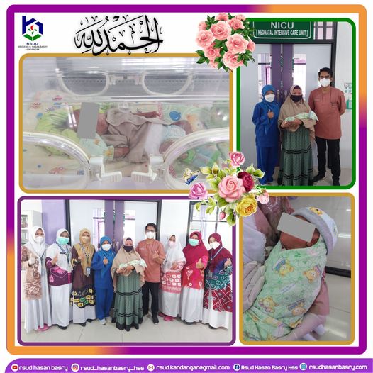 RSUD Brigjend H. Hasan Basry Kandangan dapat memulangkan dengan sehat seorang bayi dari pasangan Bpk. Muhammad Iqbal B. dan Ibu Sri Nordiati