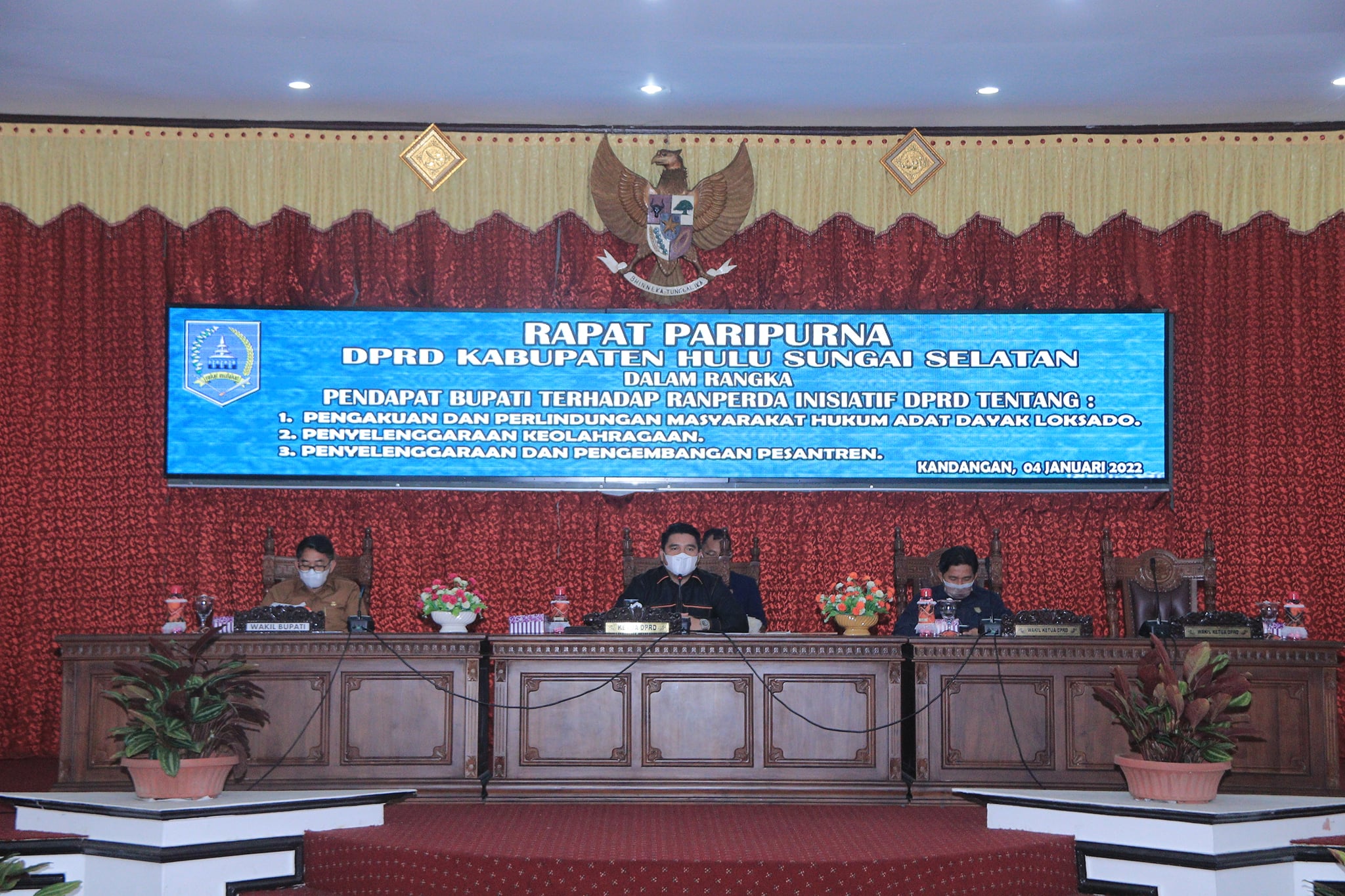 PEMKAB HSS APRESIASI ATAS RANPERDA INISIATIF DPRD KABUPATEN HSS