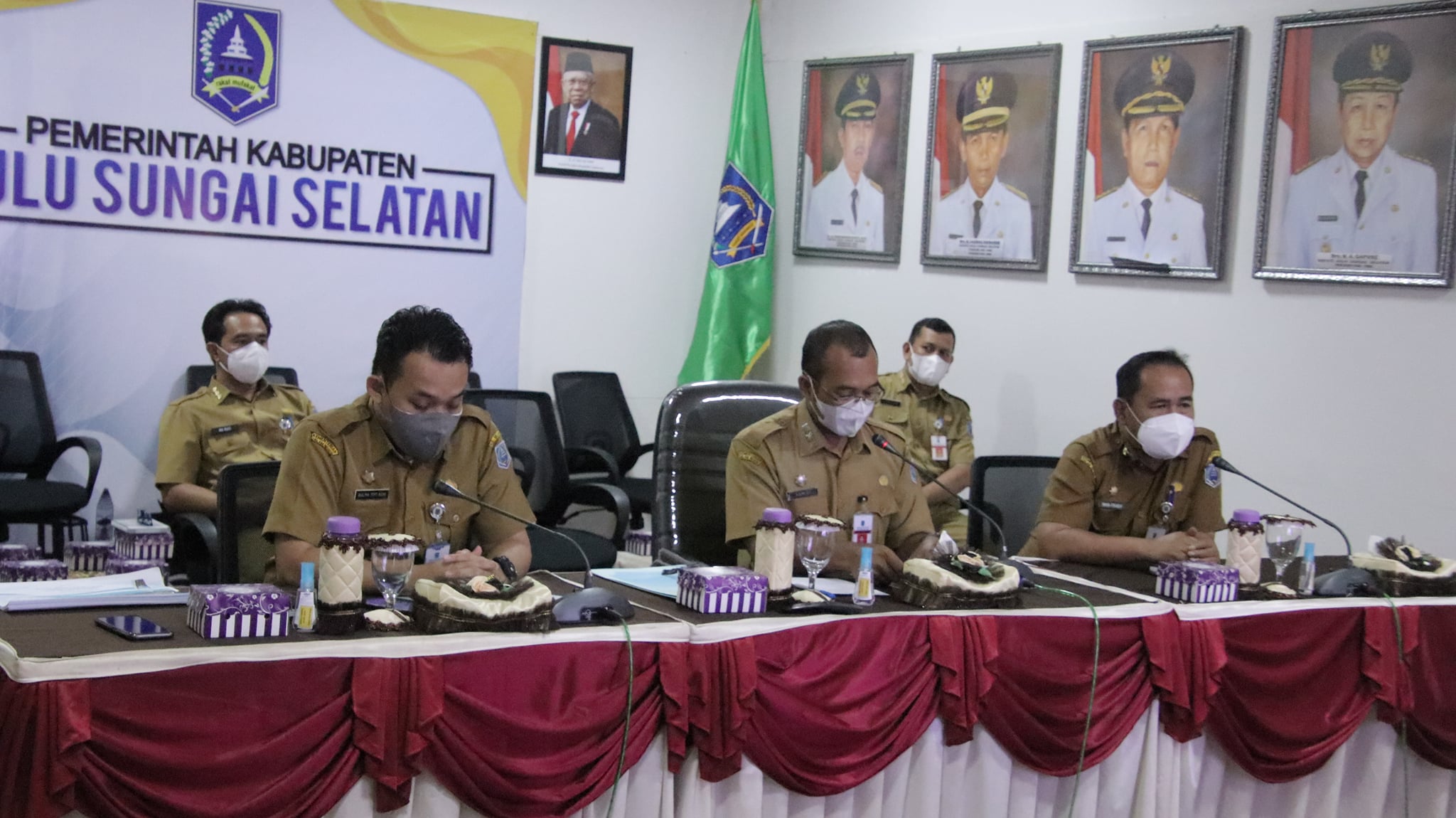 Pemerintah Kabupaten Hulu Sungai Selatan menggelar kegiatan Asistensi Akuntabilitas Kinerja Pemerintah (AKIP) tahun 2022 secara daring