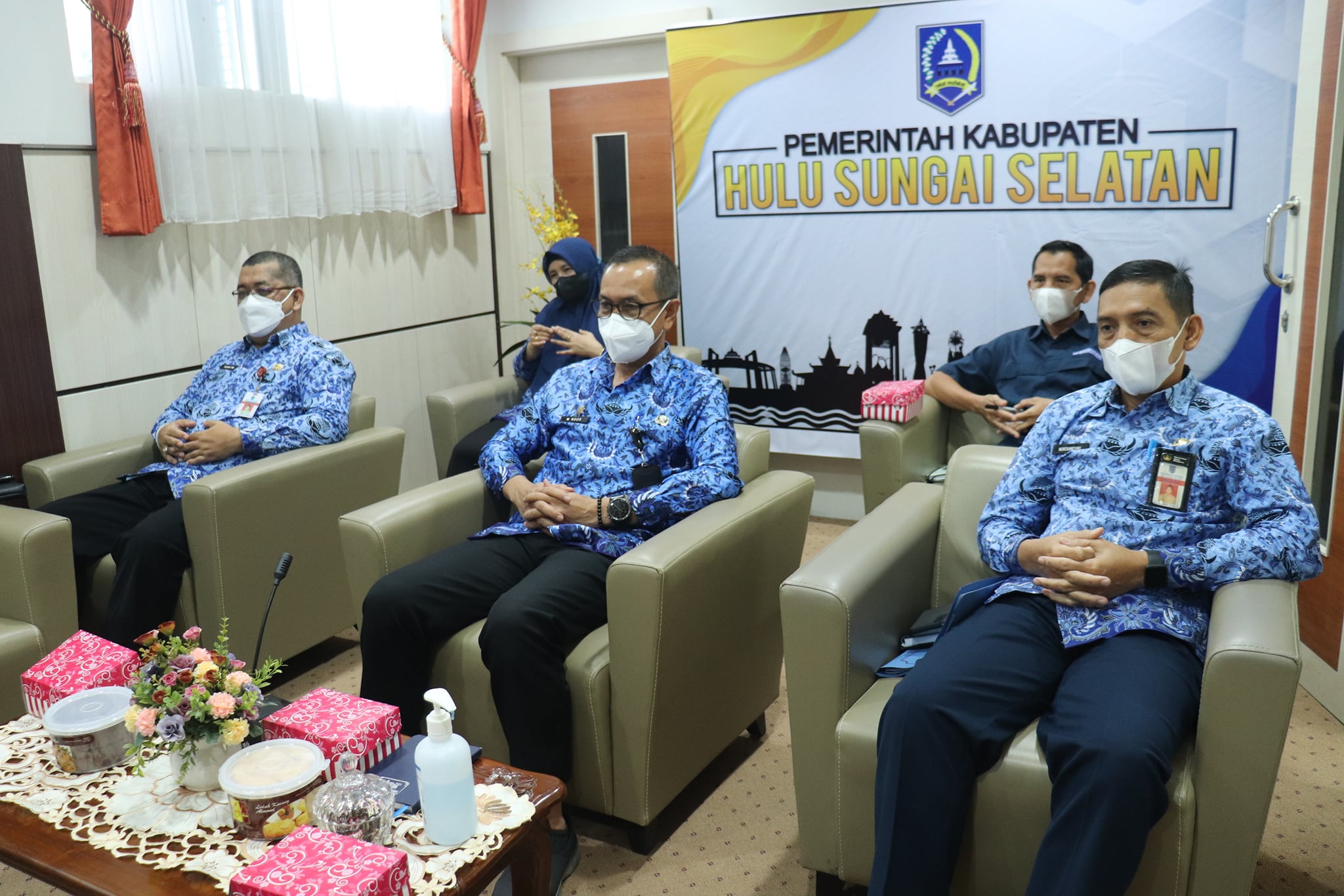 SEKDA HSS IKUTI KELAS KONSULTASI IMPLEMANTASI KEBIJAKAN DTKS DAN PBI-JK