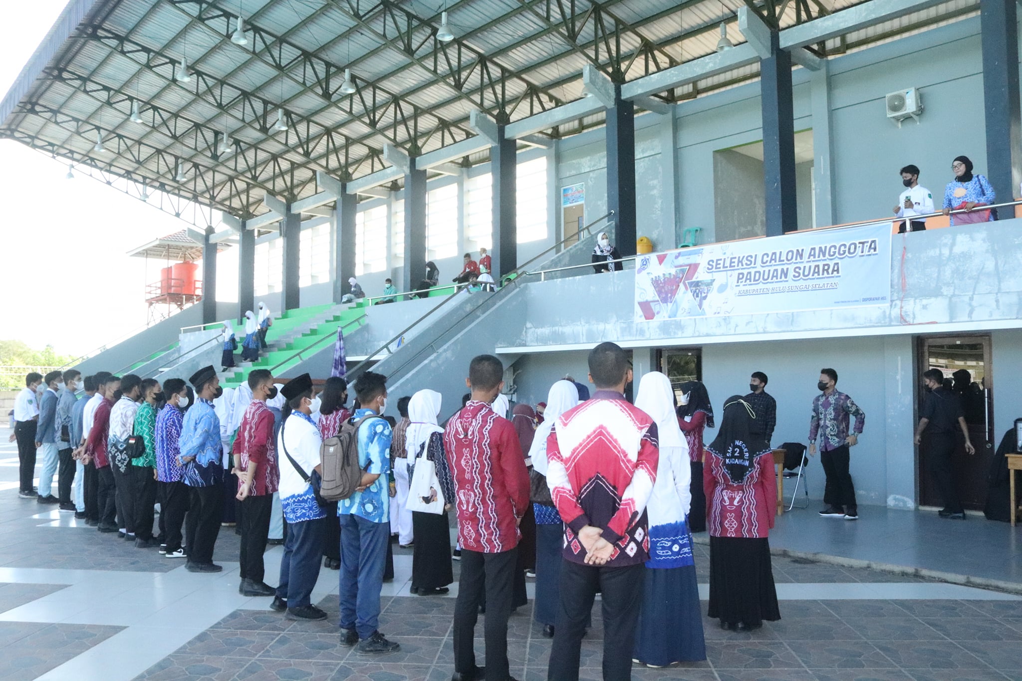50 ORANG PESERTA TERPILIH SELEKSI PADUAN SUARA TINGKAT KABUPATEN TAHUN 2022