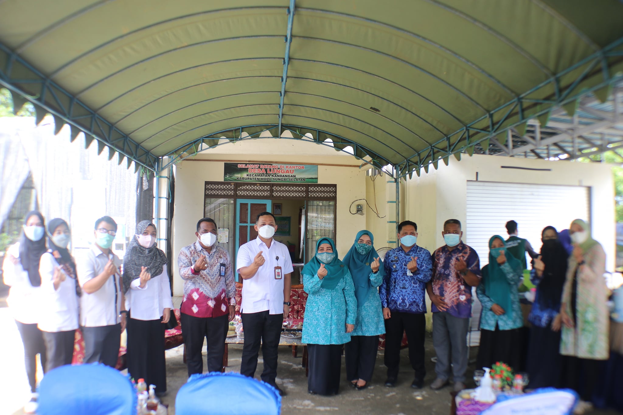 Pendalaman Tim Peninjauan Lapangan / Uji Petik Calon Penerima Tanda Kehormatan Satyalancana Wira Karya Mengunjungi Desa Keluarga Berencana