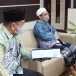 Wakil Bupati HSS Syamsuri Arsyad S.AP MA terima kunjungan Pengurus Daerah HSS Persatuan Pelestari Perkutut Seluruh Indonesia (P3SI) Banua Enam, Senin (10/04).