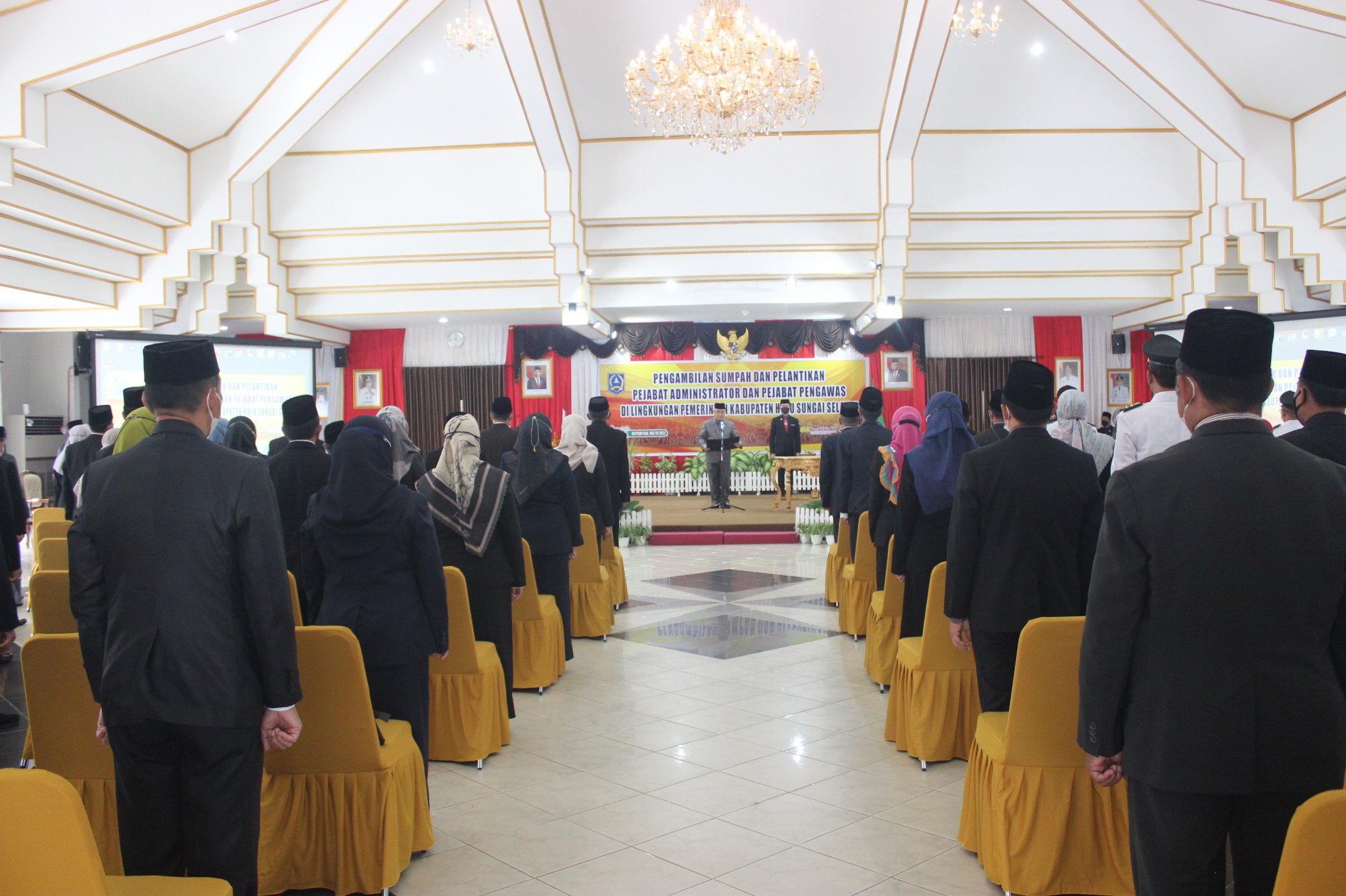 JABATAN BARU PEJABAT ADMINISTRATOR LINGKUP PEMKAB HSS