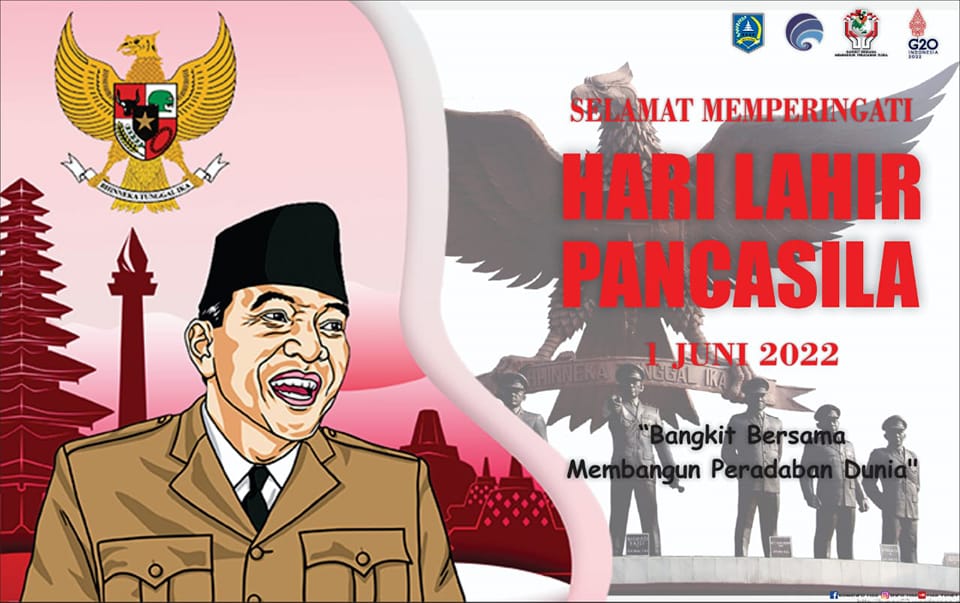 SELAMAT HARI PANCASILA 1 JUNI 2022