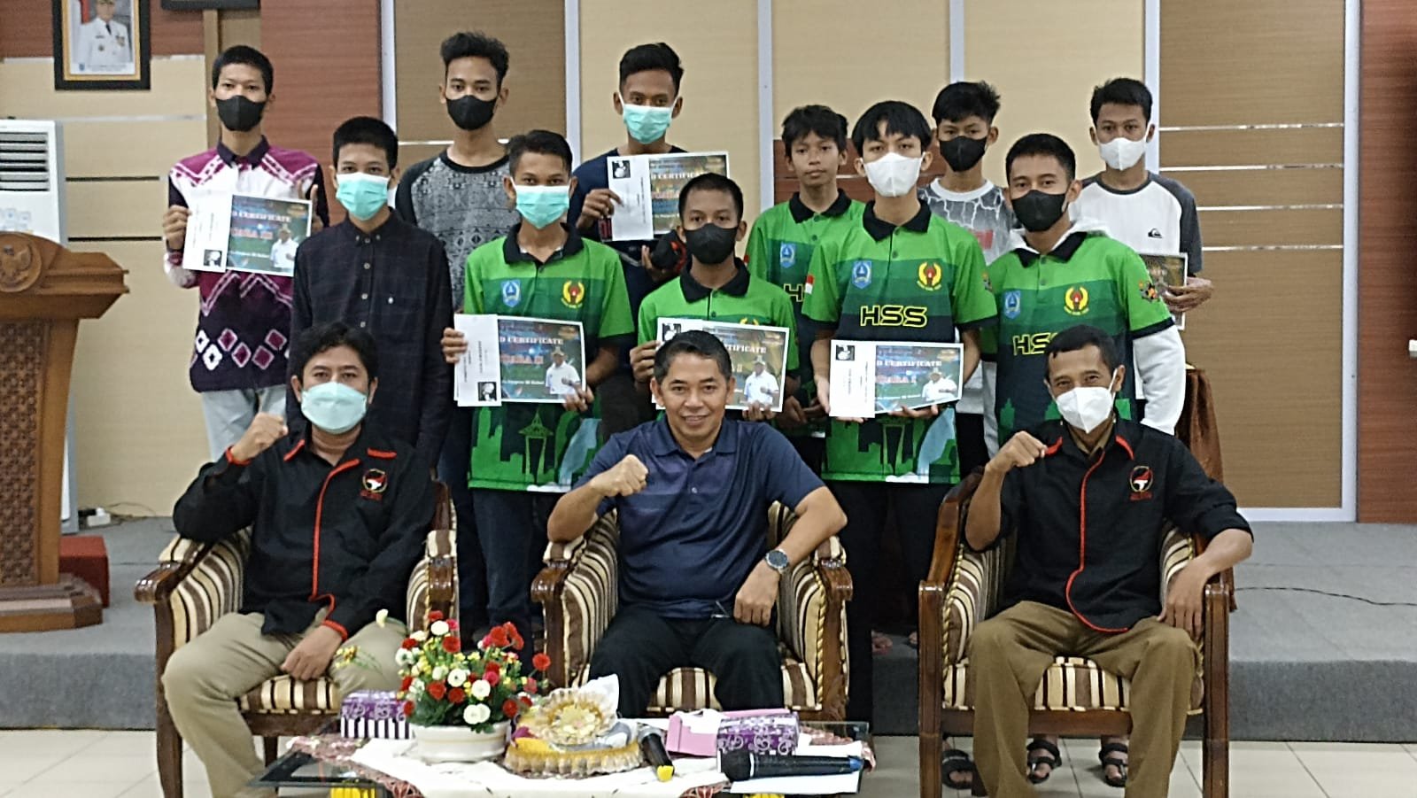 WABUP SYAMSURI ARSYAD SEMANGATI PARA REMAJA ATLET ESPORT FREE FIRE HSS