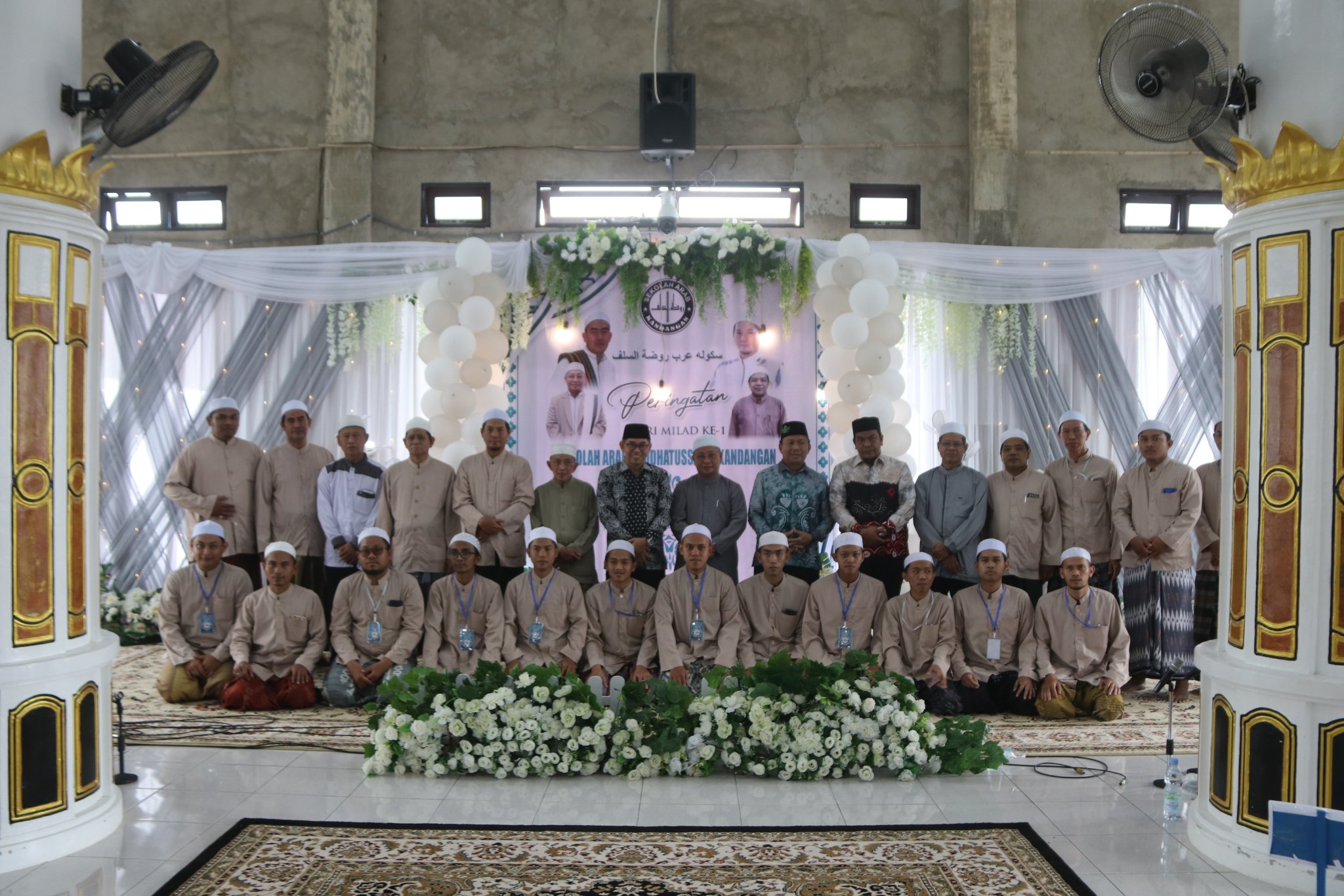 Wakil Bupati HSS Hadiri Peringatan Milad Pertama Sekolah Arab Raudhatussalaf Kandangan