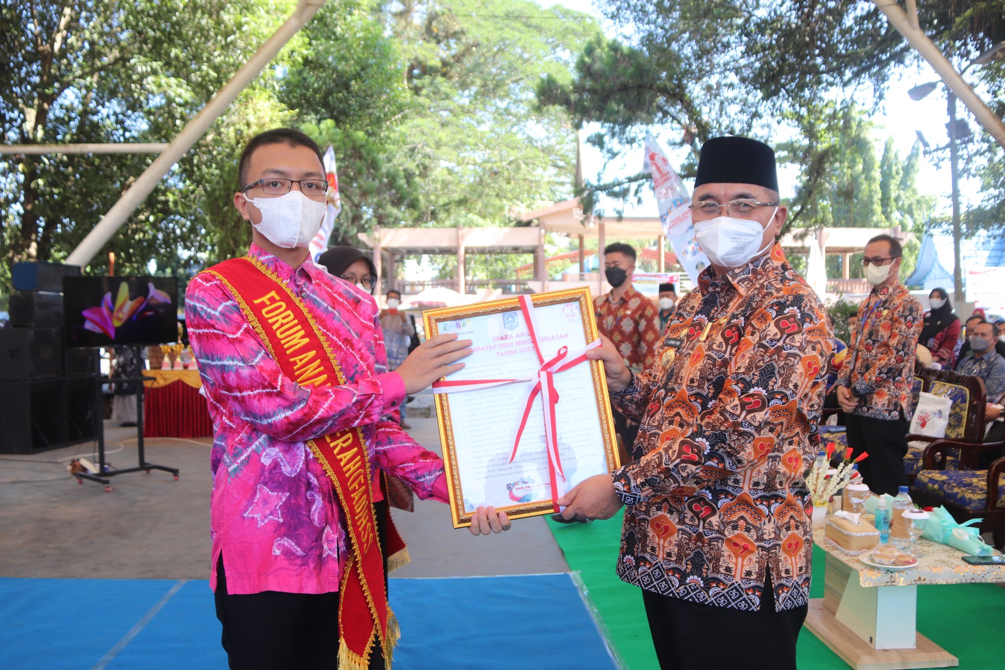 Harganas ke-29 Tahun 2022, Bupati HSS : Mari Kita Satukan Komitmen Untuk Mewujudkan Apa Yang Menjadi Tujuan Nasional