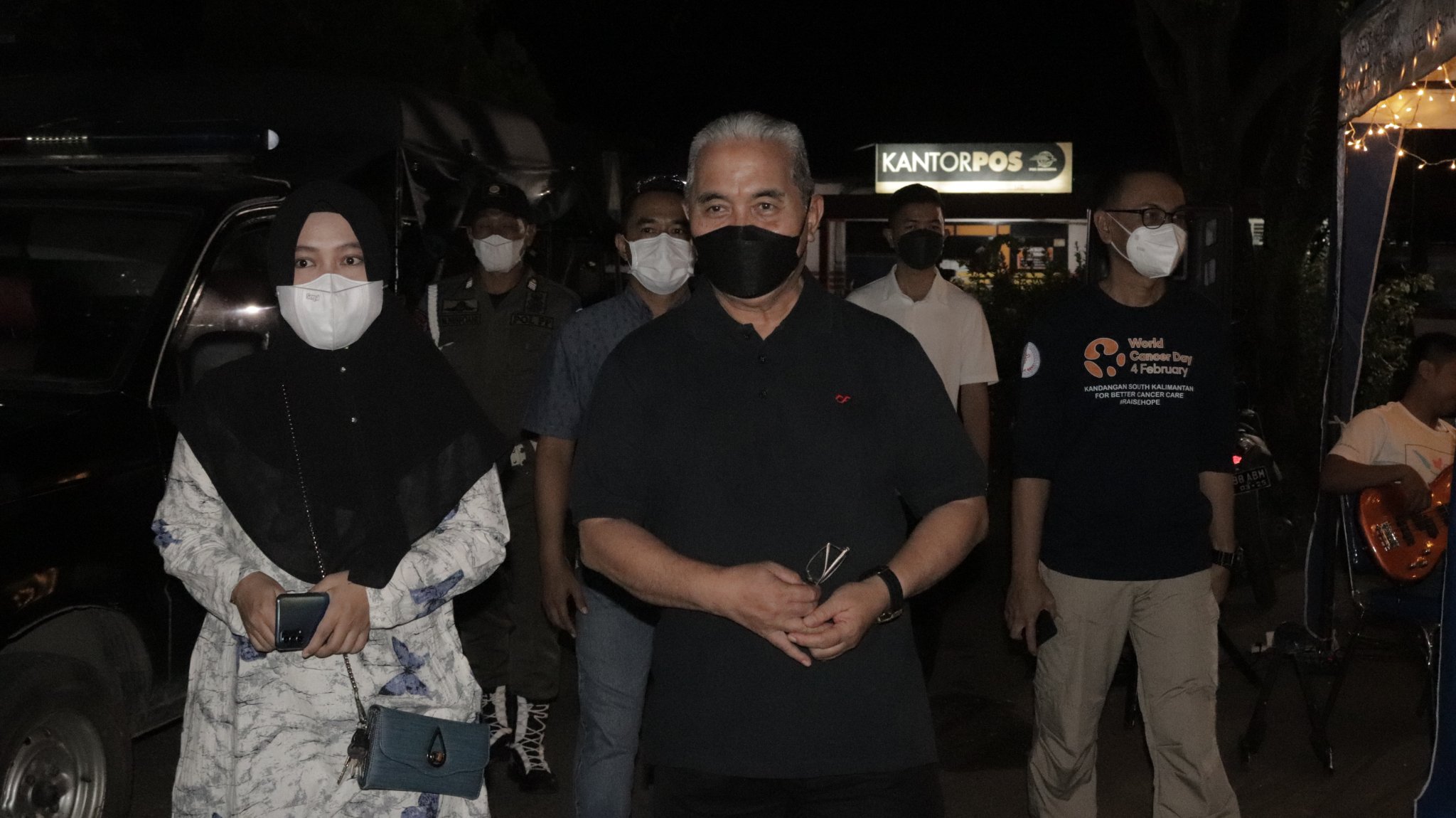 BUPATI HULU SUNGAI SELATAN KUNJUNGI PASAR BLAURAN KANDANGAN