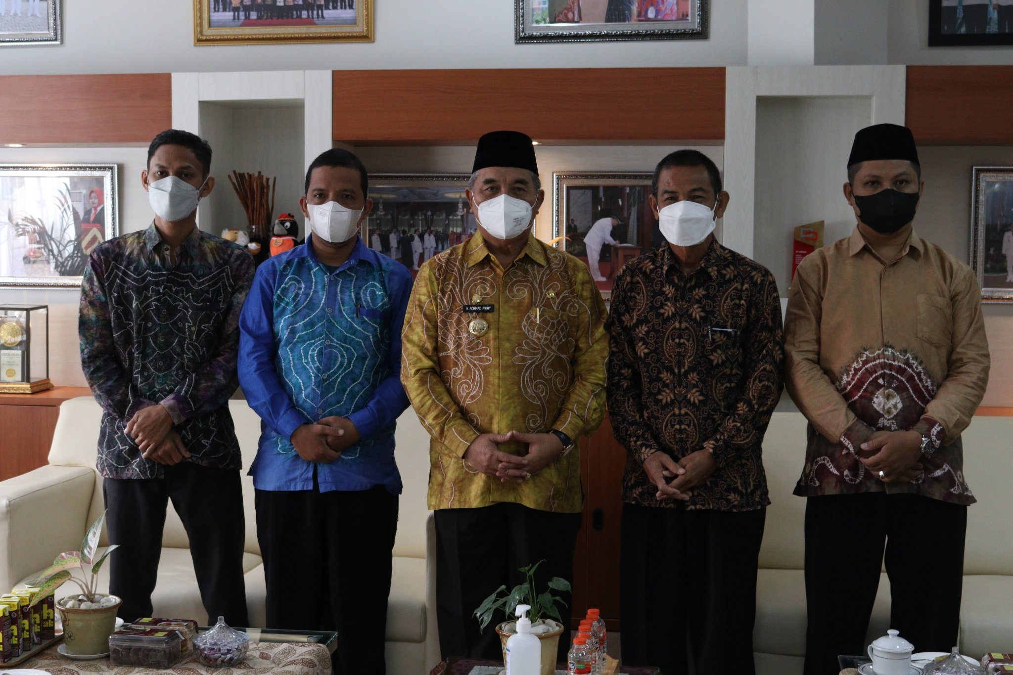 BUPATI HSS MENERIMA AUDIENSI DARI STAI DARUL ULUM KANDANGAN