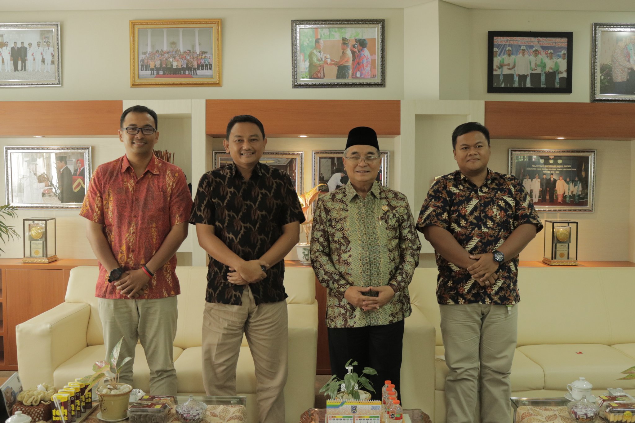 BUPATI & WAKIL BUPATI HSS TERIMA KUNJUNGAN PT. SUBUR AGRO MAKMUR