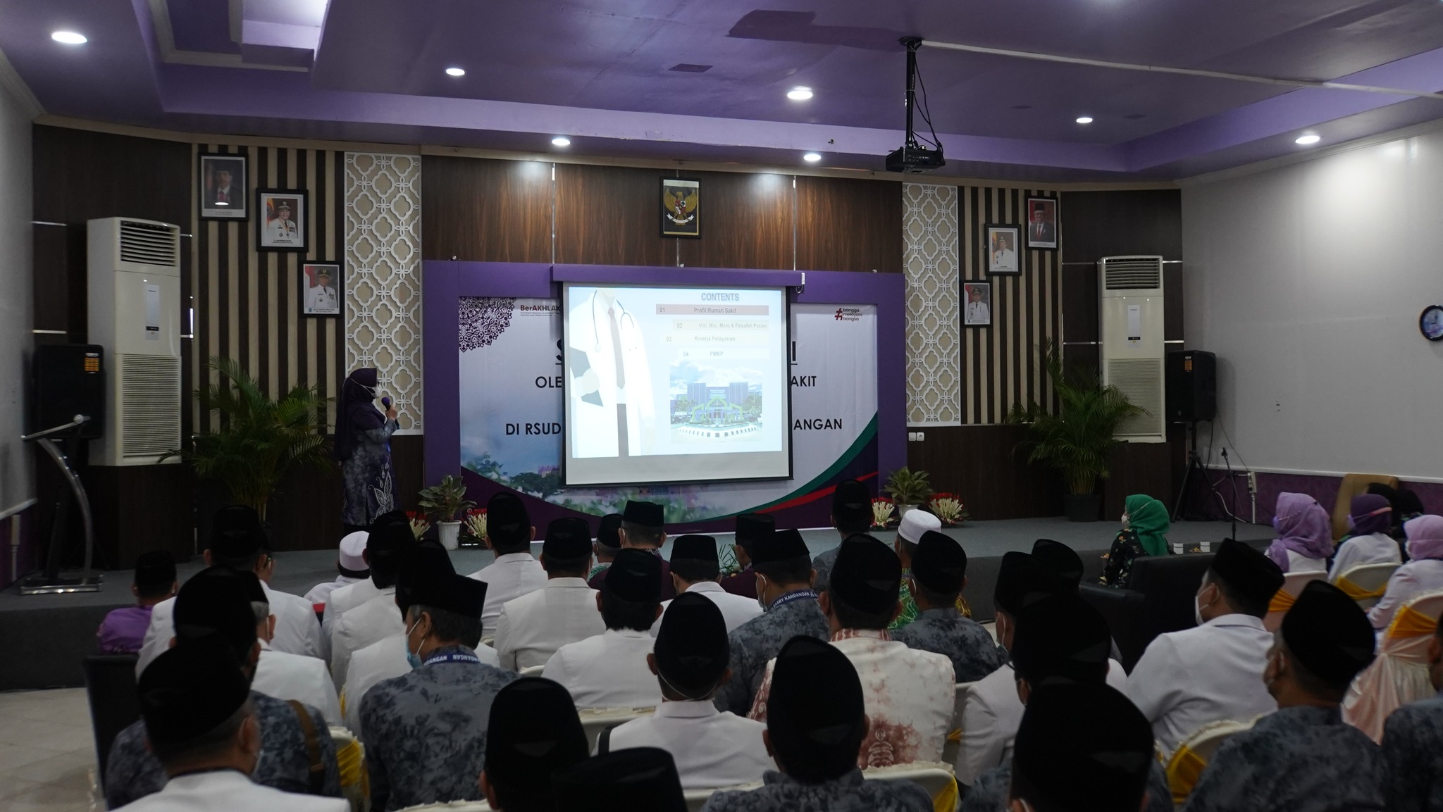 Bupati HSS Membuka Secara Resmi Kegiatan Survei Akreditasi Rumah Sakit Brigjend H. Hasan Basery