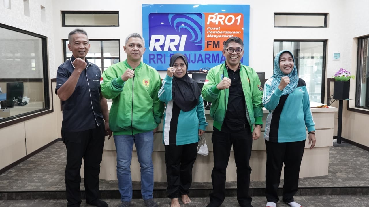Wabup HSS Menjadi Narasumber Salah Satu Program Radio Republik Indonesia Banjarmasin