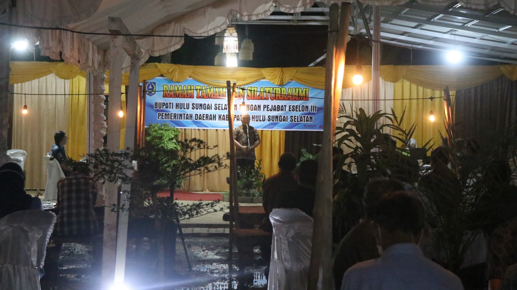 Tingkatkan Sinergitas, Bupati Ramah Tamah Dengan Jajaran Pejabat Eselon III Pemkab HSS