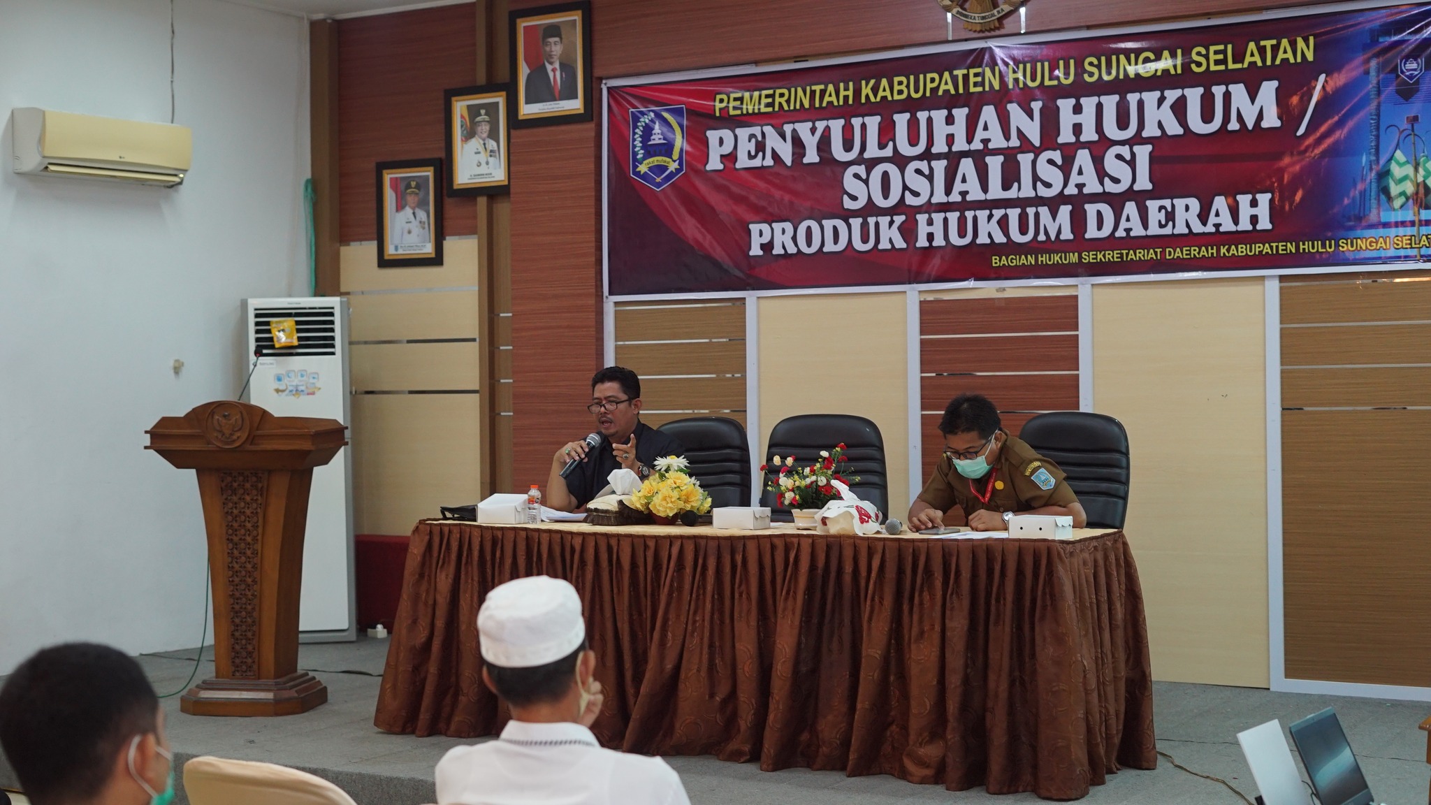 Pemkab HSS Penyuluhan Hukum / Sosialisasi Produk Hukum Daerah Kabupaten HSS