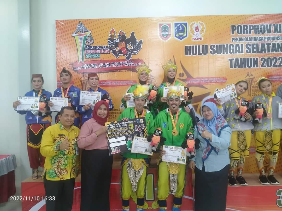 DANCE SPORT KEMBALI RAIH 1 EMAS