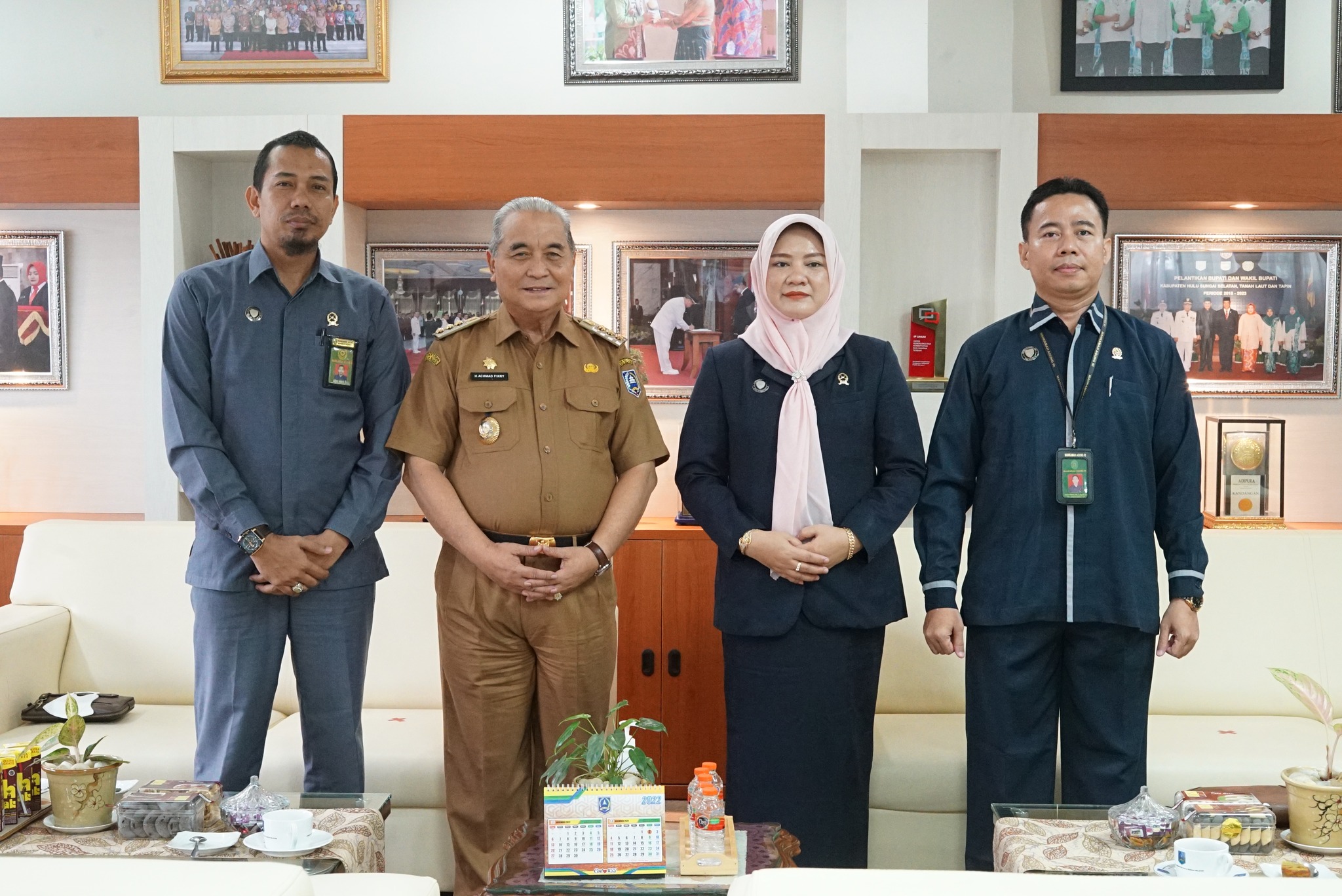 BUPATI TERIMA KUNJUNGAN SILATURRAHMI KETUA PA KANDANGAN DAN KETUA PA NEGARA