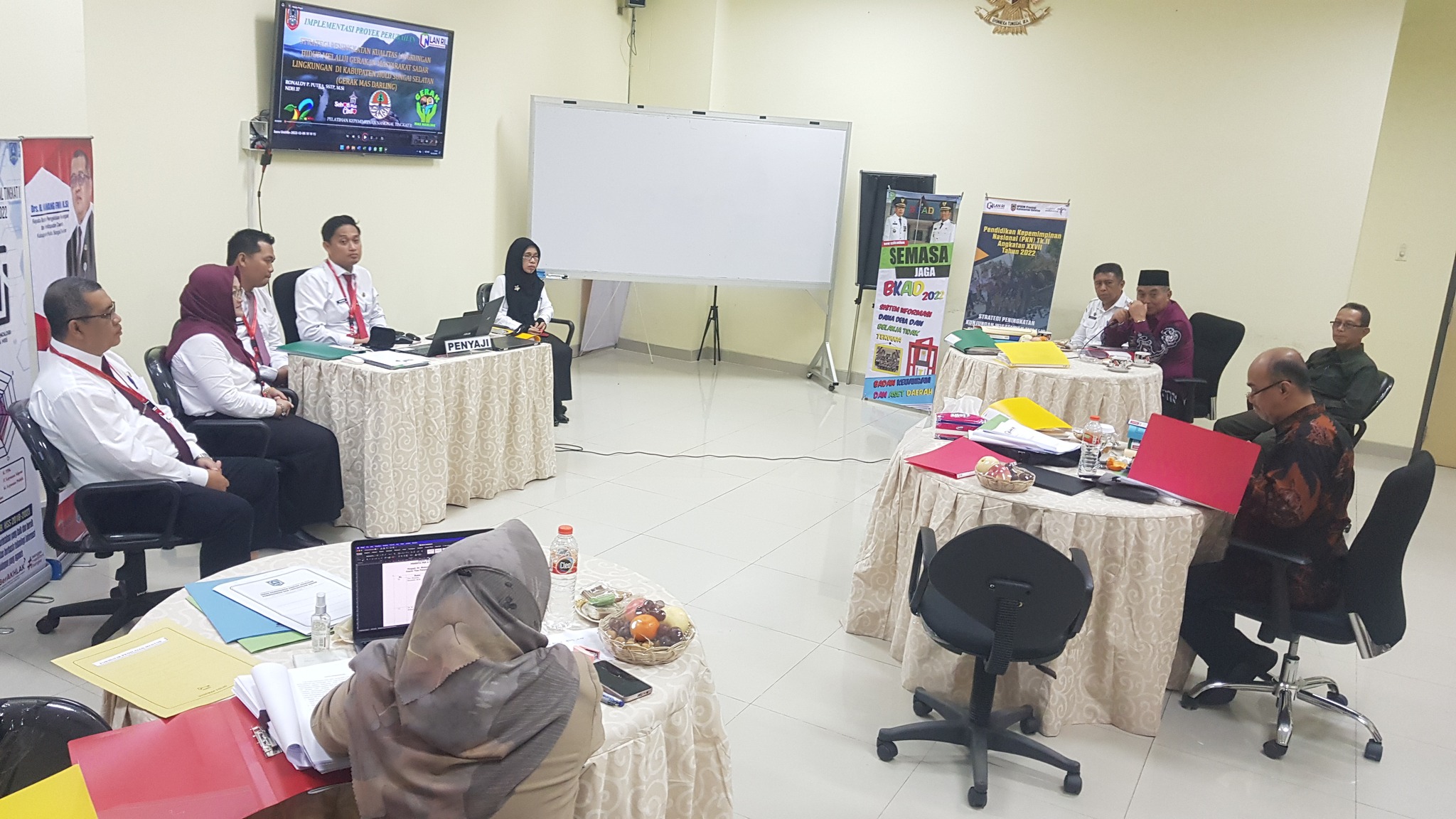 Seminar Evaluasi Implementasi Proyek Perubahan (Proper) Pelatihan Kepemimpinan Nasional Tingkat II Angkatan XXVII Tahun 2022
