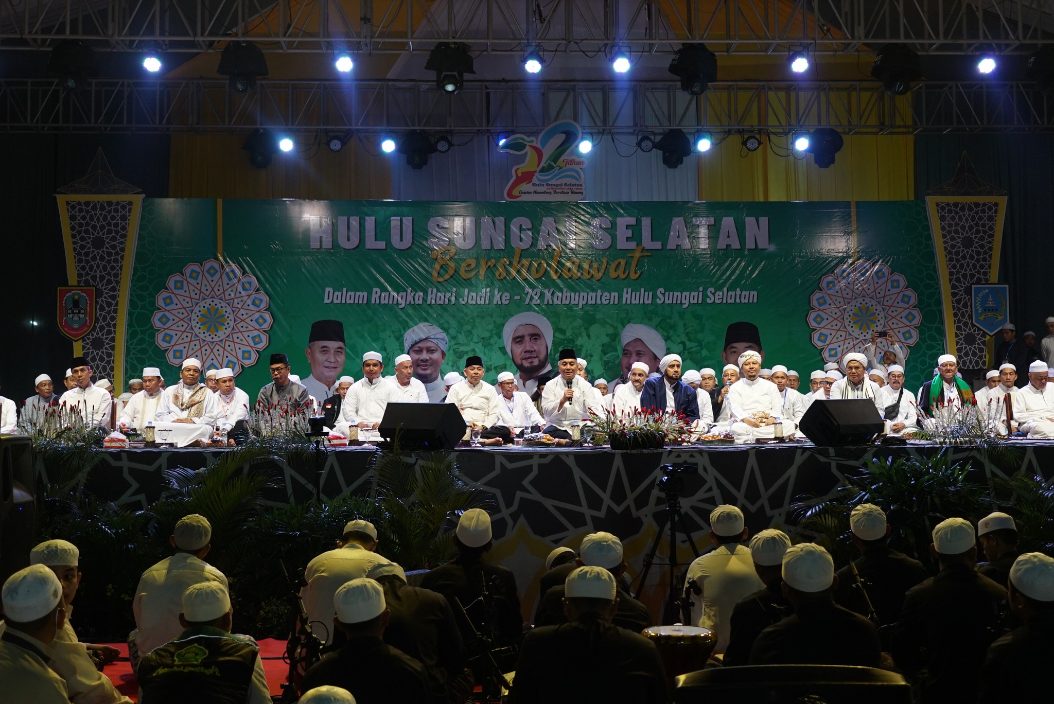Hulu Sungai Selatan Bersholawat Bersama Habib Syech bin Abdul Qodir Assegaf
