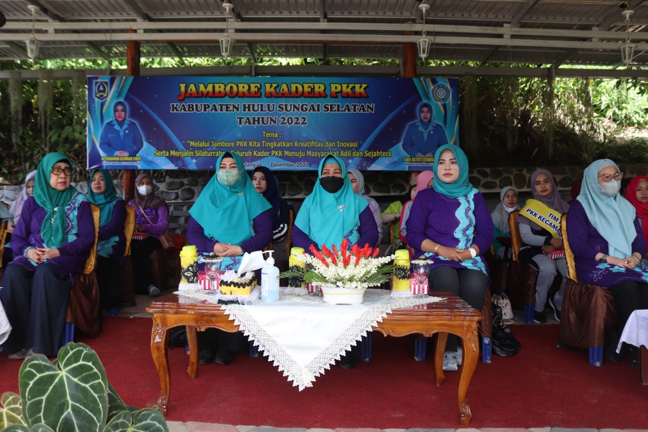 Jambore Kader PKK Kab. HSS, Perkuat Semangat dan Pengabdian Sebagai Kader