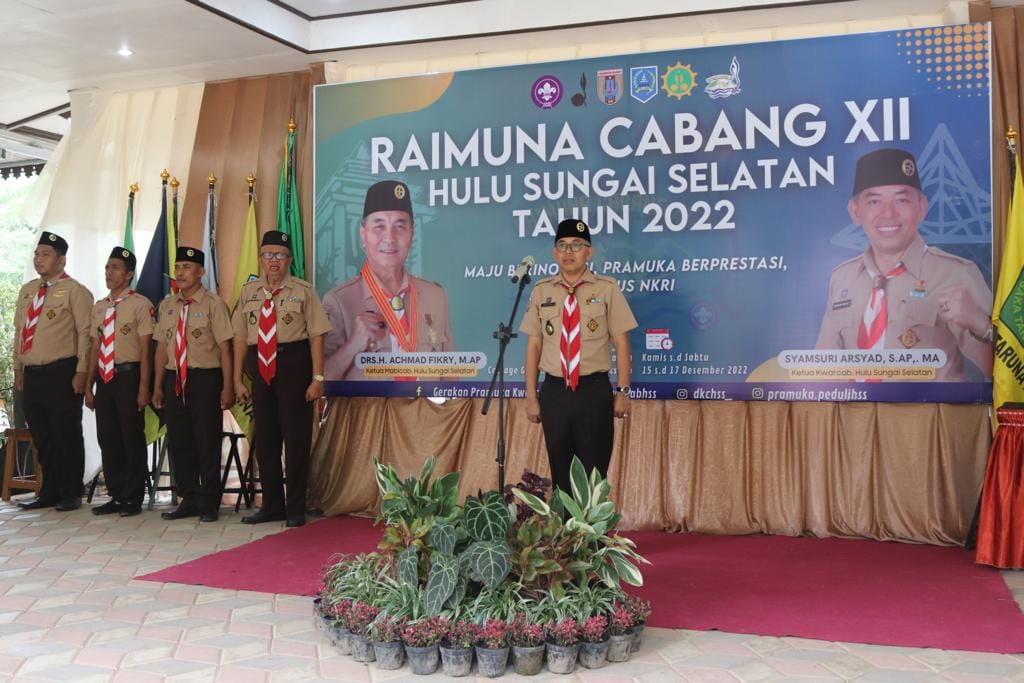 Ketua Kwarcab HSS Resmi Tutup Raimuna Cabang XII Tahun 2022