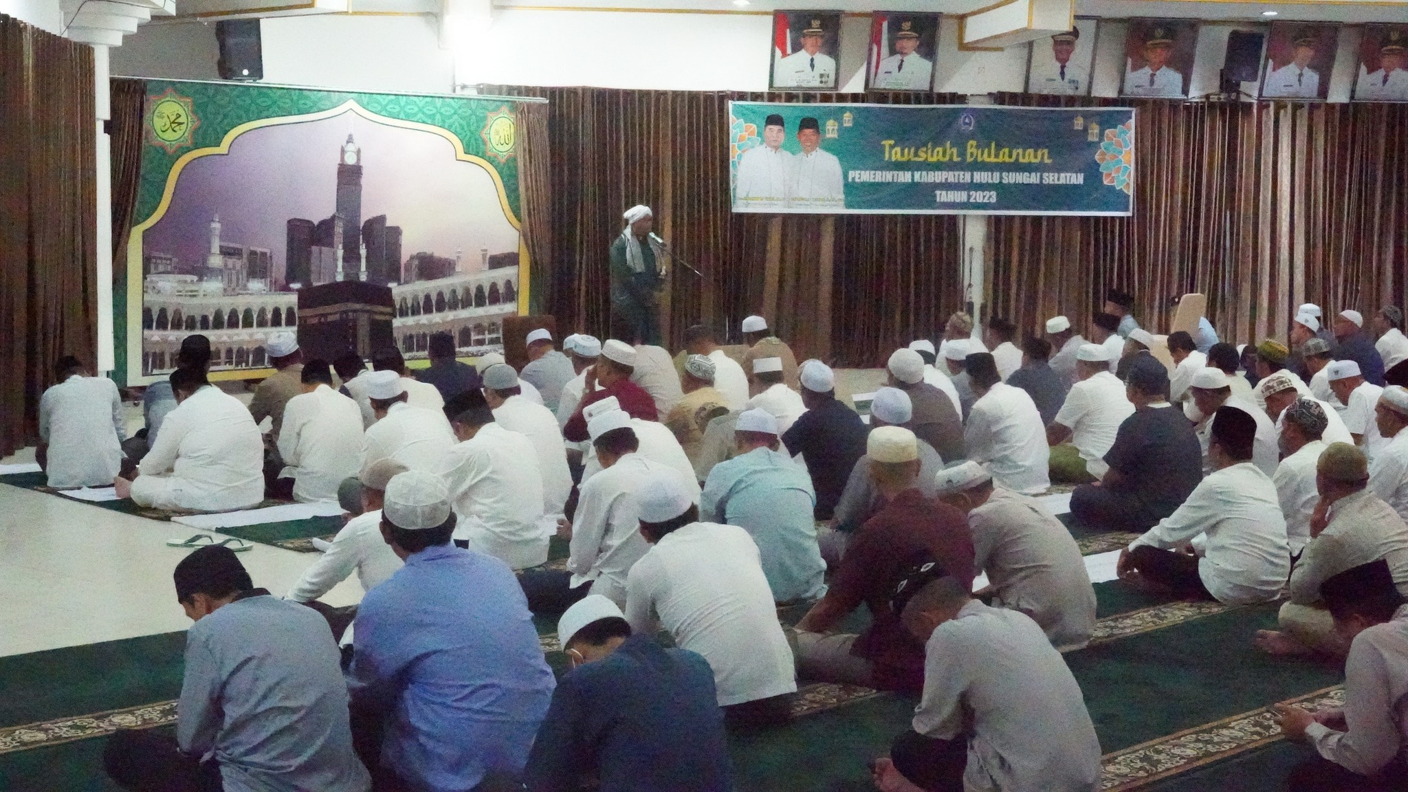 PEMKAB HSS LANJUTKAN PENGAJIAN BULANAN DI TAHUN BARU 2023