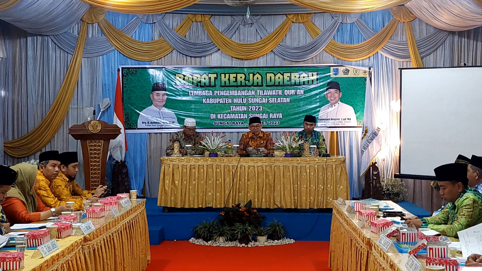 WABUP HSS BERI AMANAT RAKERDA LPTQ KE – 48