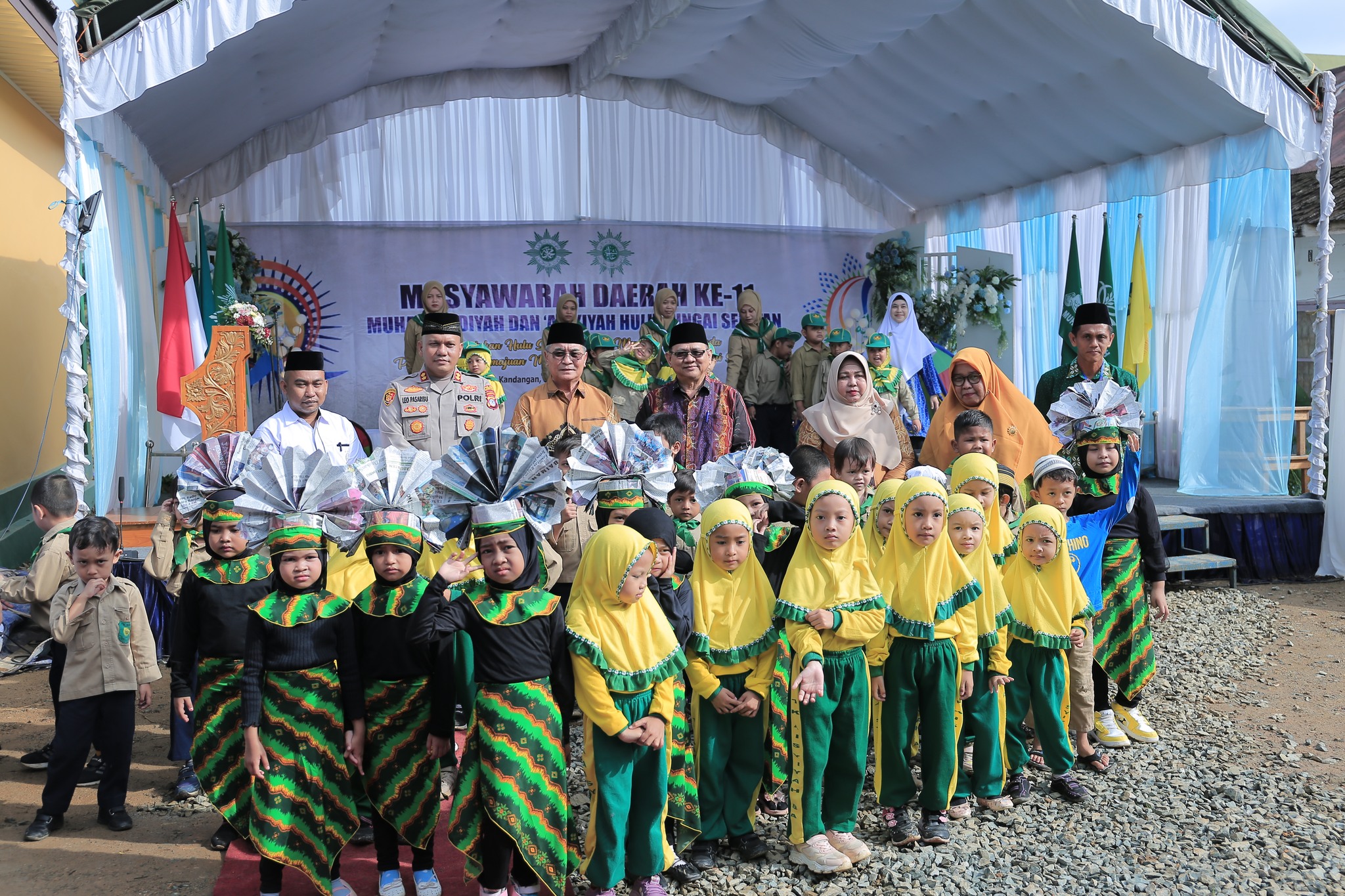 BUPATI HSS HADIRI PEMBUKAAN MUSDA KE 11 MUHAMMADIYAH DAN AISYIYAH KABUPATEN HSS