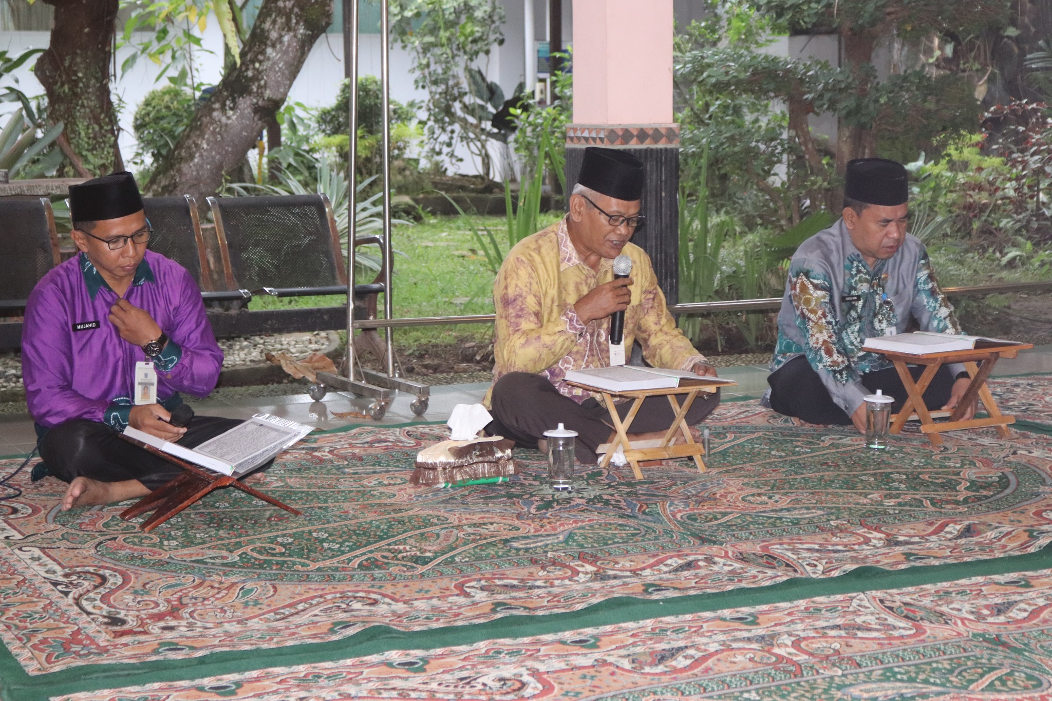 BUPATI SELALU IKUTI KEGIATAN RUTIN KHATAMAN AL-QUR’AN SETDA HSS (MINGGU KE-2 JUNI 2023)
