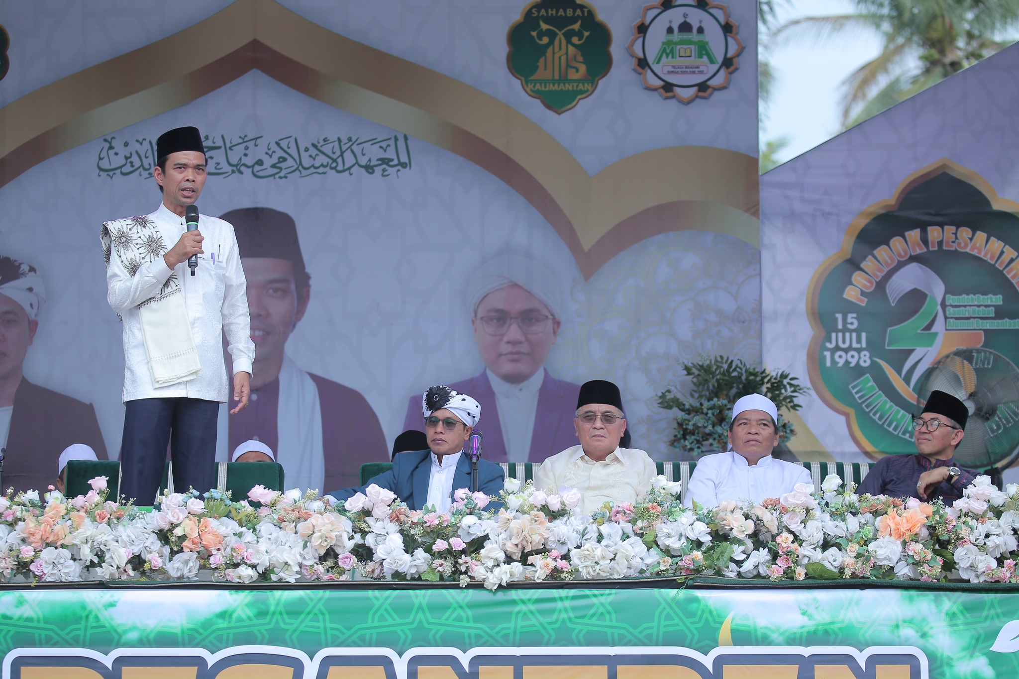 BUPATI HSS DAN WAKIL BUPATI HSS HADIRI TABLIGH AKBAR DI PONPES MINHAJUL ABIDIN