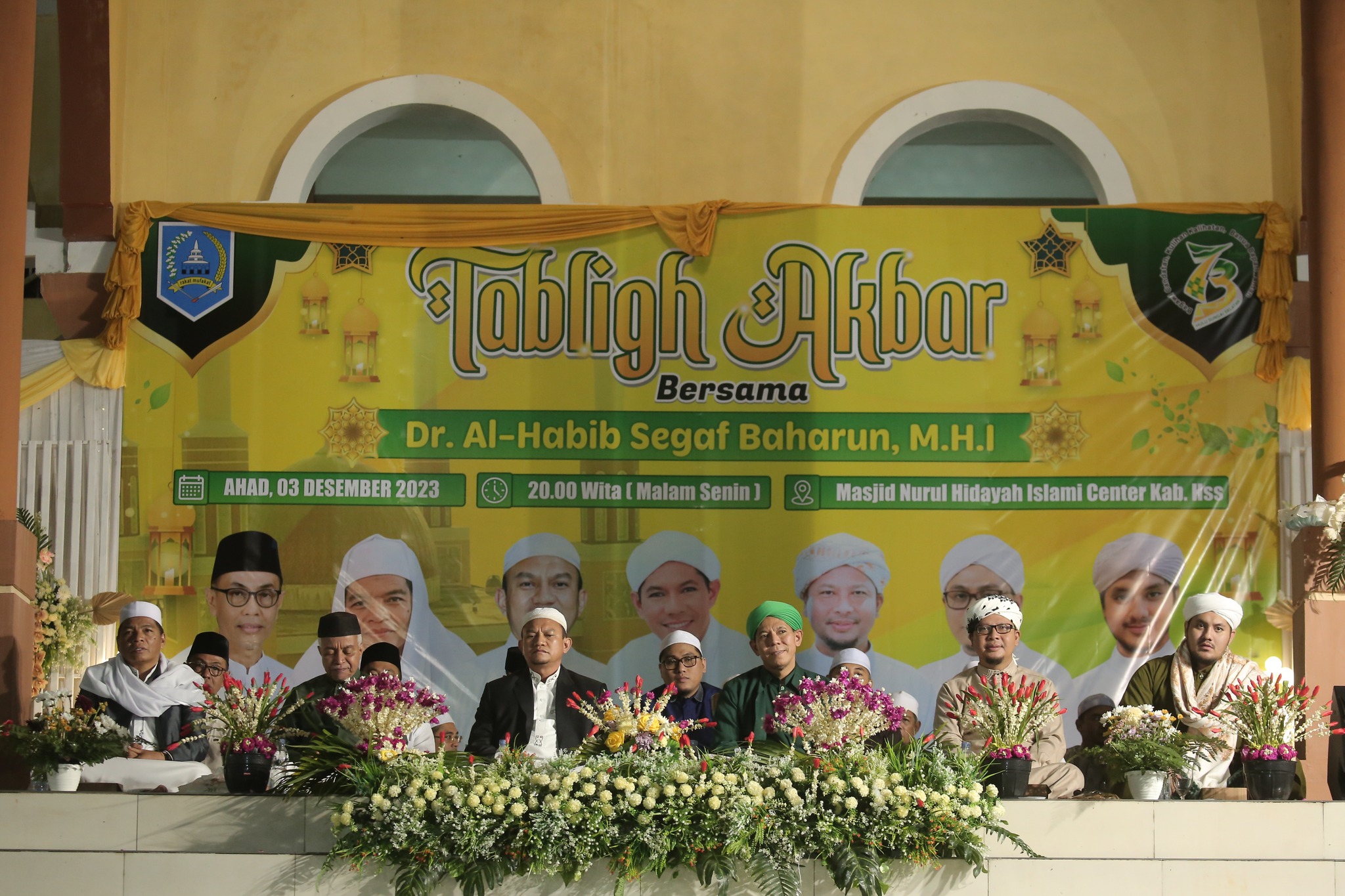 TINGKATKAN NUANSA RELIGIUS HSS, PJ BUPATI IKUTI TABLIGH AKBAR BERSAMA AL-HABIB SEGAF BAHARUN