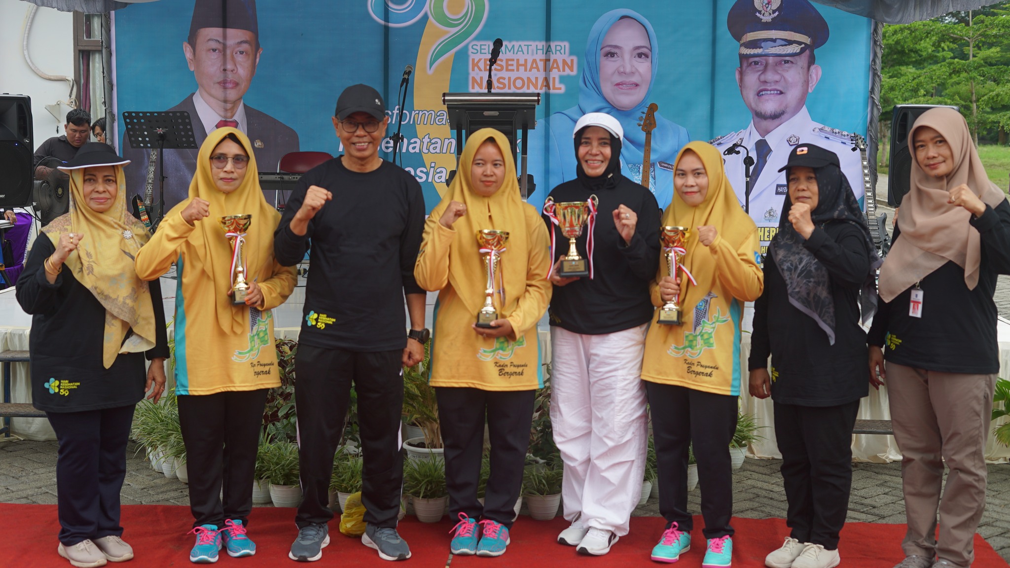 BERBAGAI KEGIATAN DAN LOMBA ANTAR POTENSI KESEHATAN WARNAI HKN KE-59 TAHUN 2023