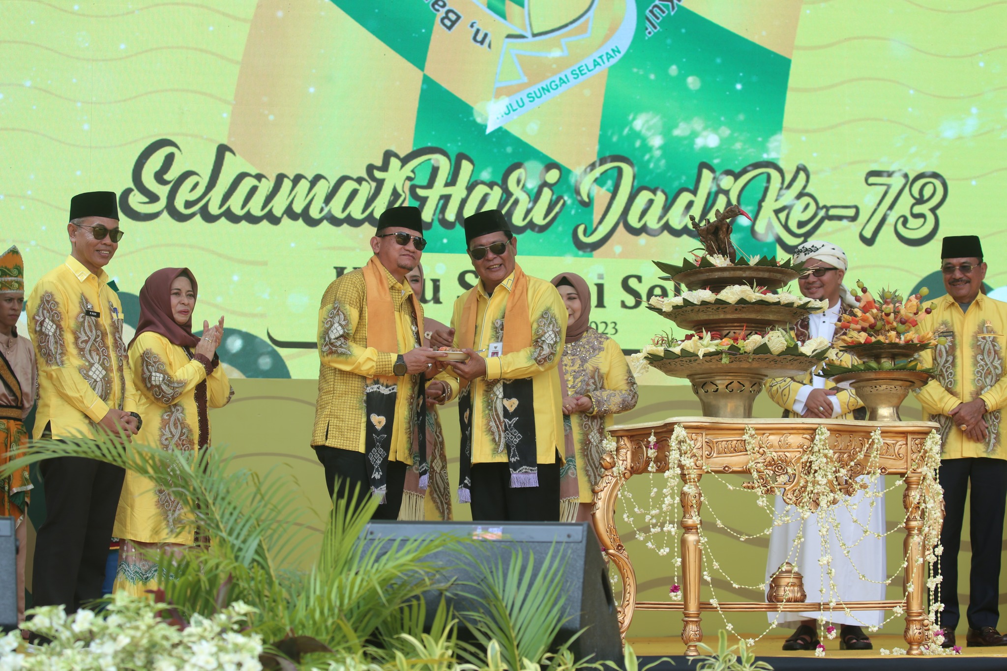 SEMARAK ACARA PUNCAK PERINGATAN HARI JADI KE 73 KABUPATEN HULU SUNGAI SELATAN
