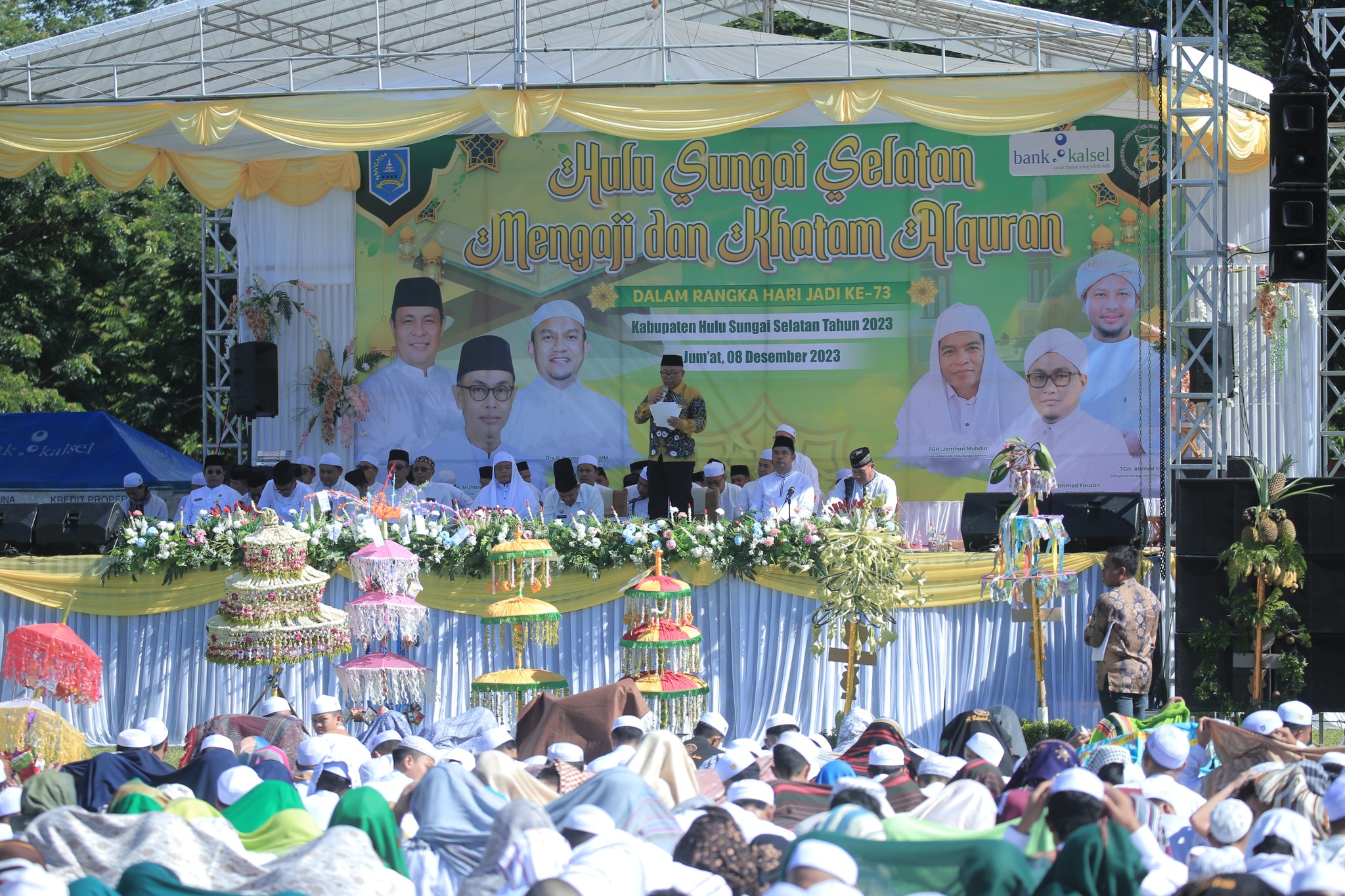 HSS MENGAJI DAN KHATAMAN AL-QUR’AN, WUJUDKAN SEMANGAT KEAGAMAAN GEMAR BACA AL-QUR’AN